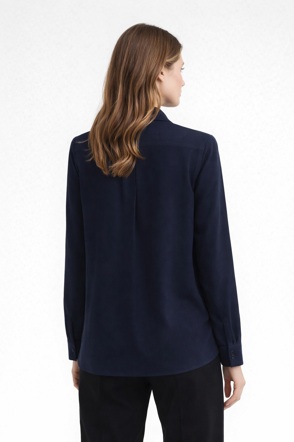 Camicia in crêpe di misto seta Mllfebe