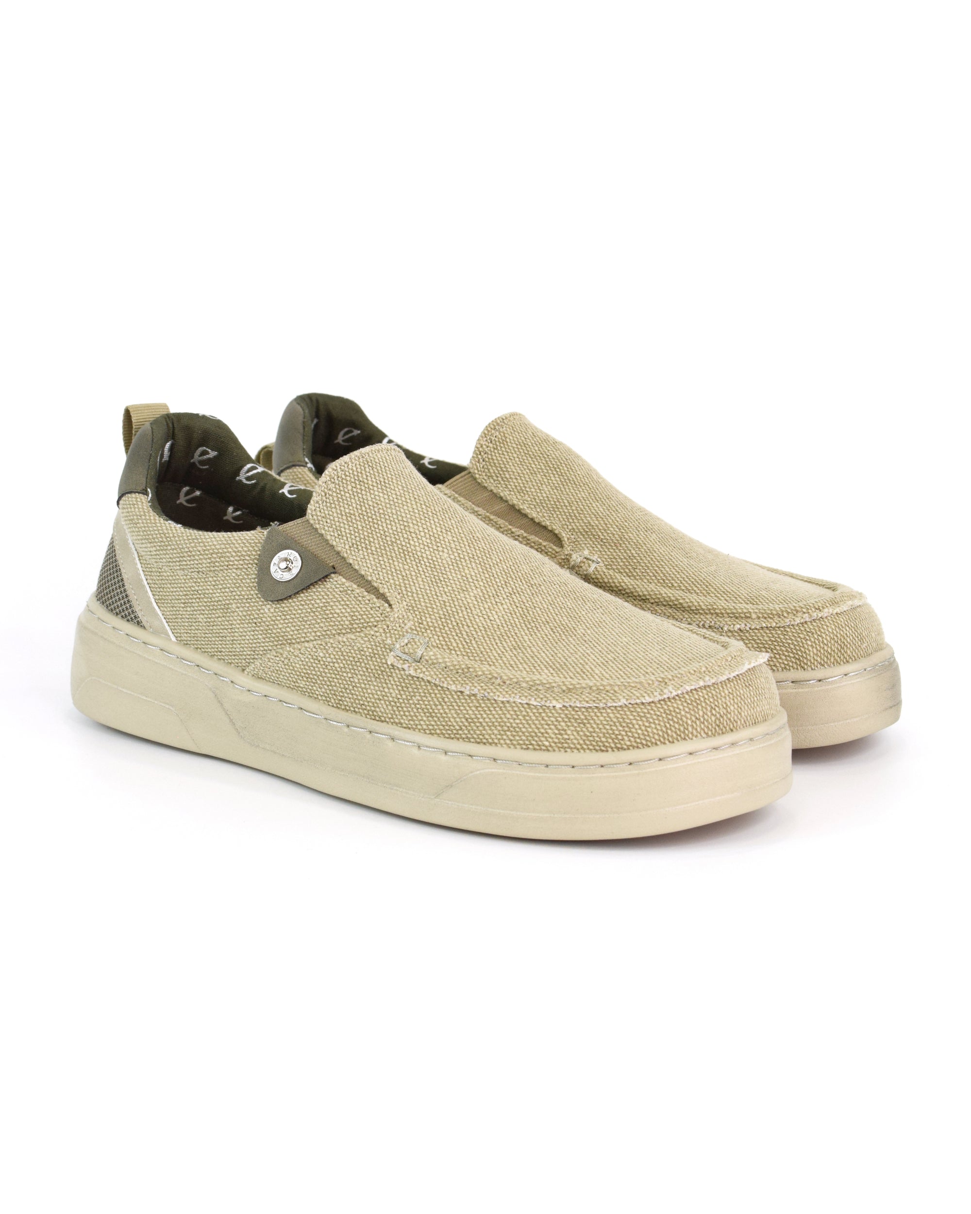 Slip-on in tessuto