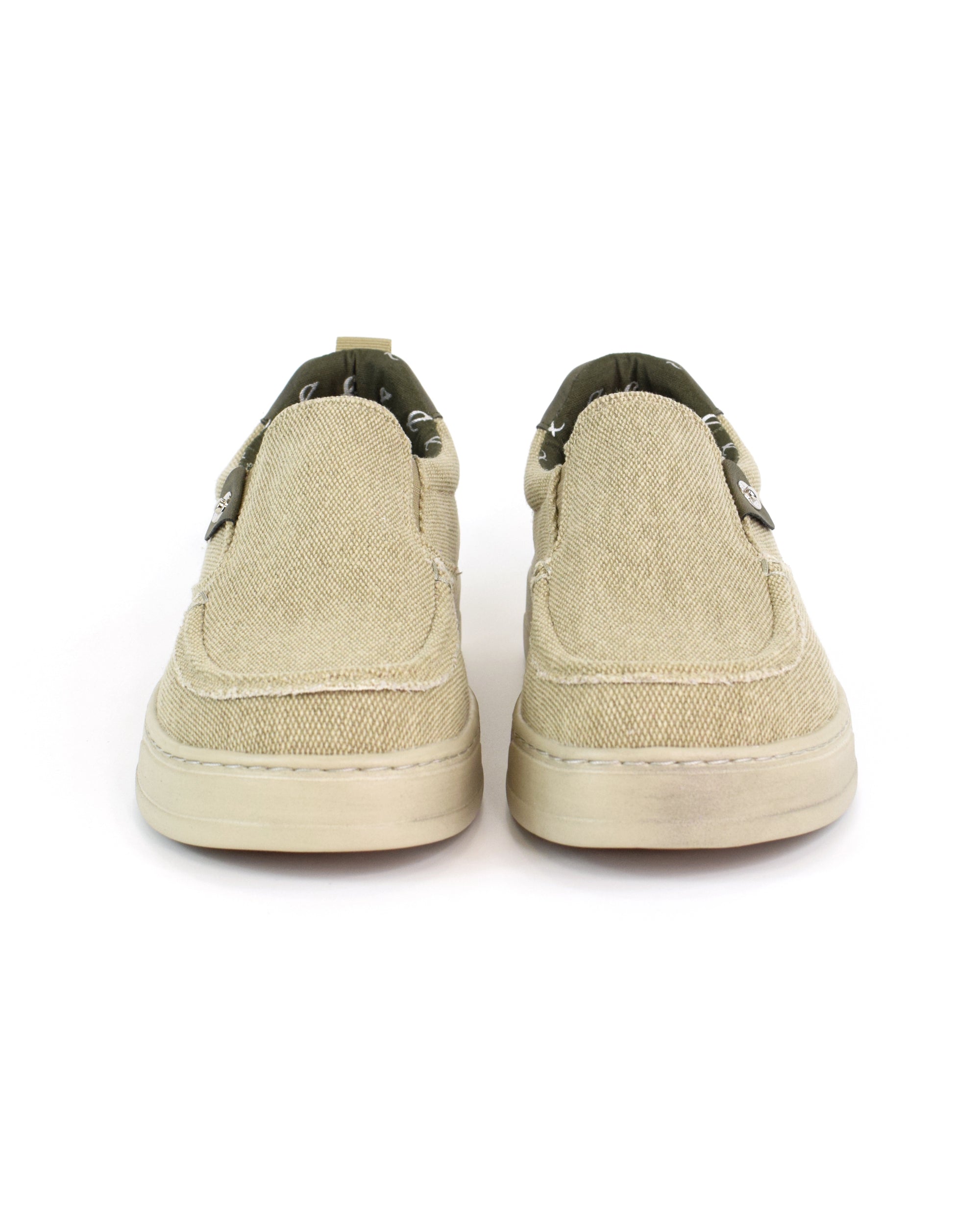 Slip-on in tessuto