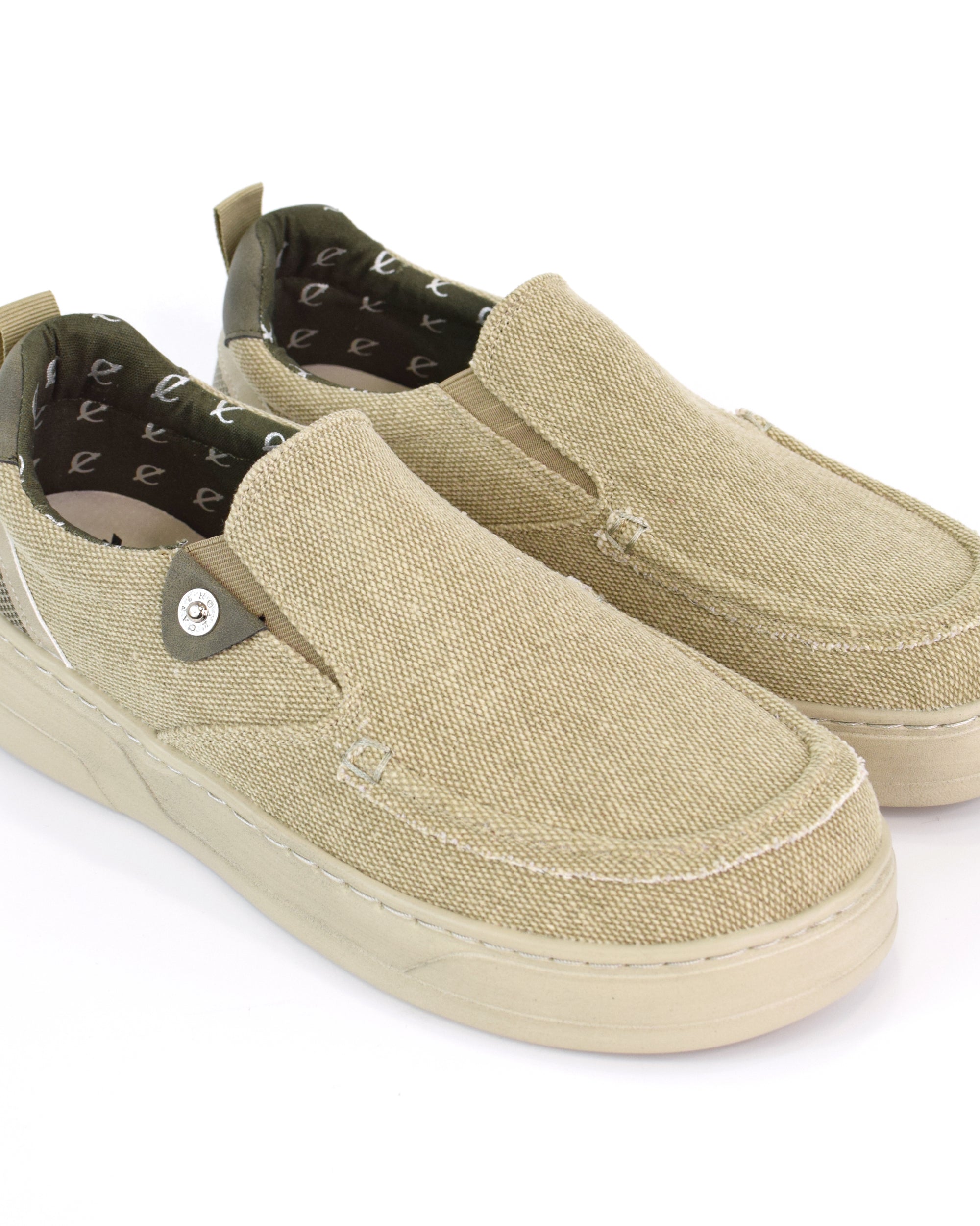 Slip-on in tessuto