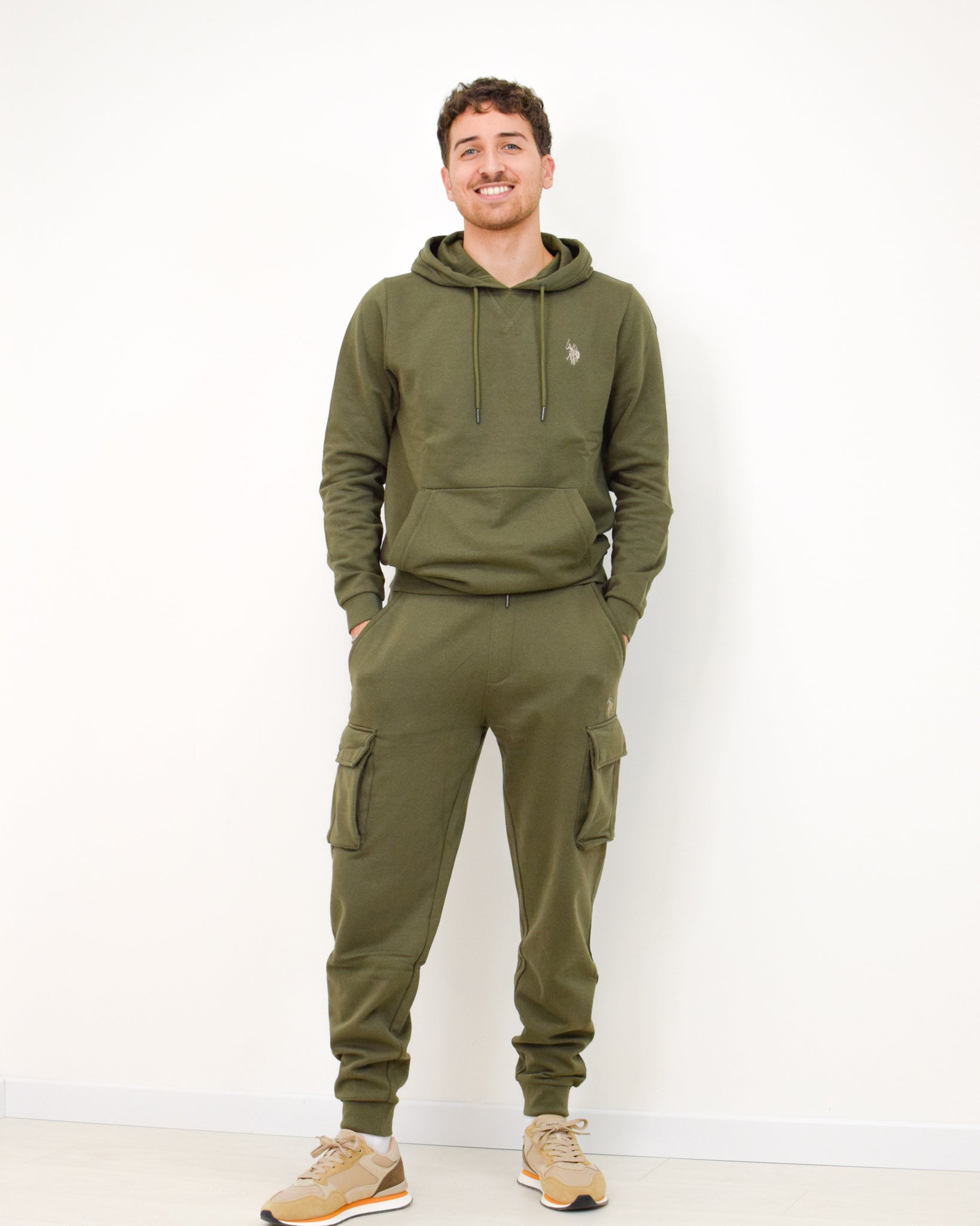 Pantalone di tuta in felpa cargo