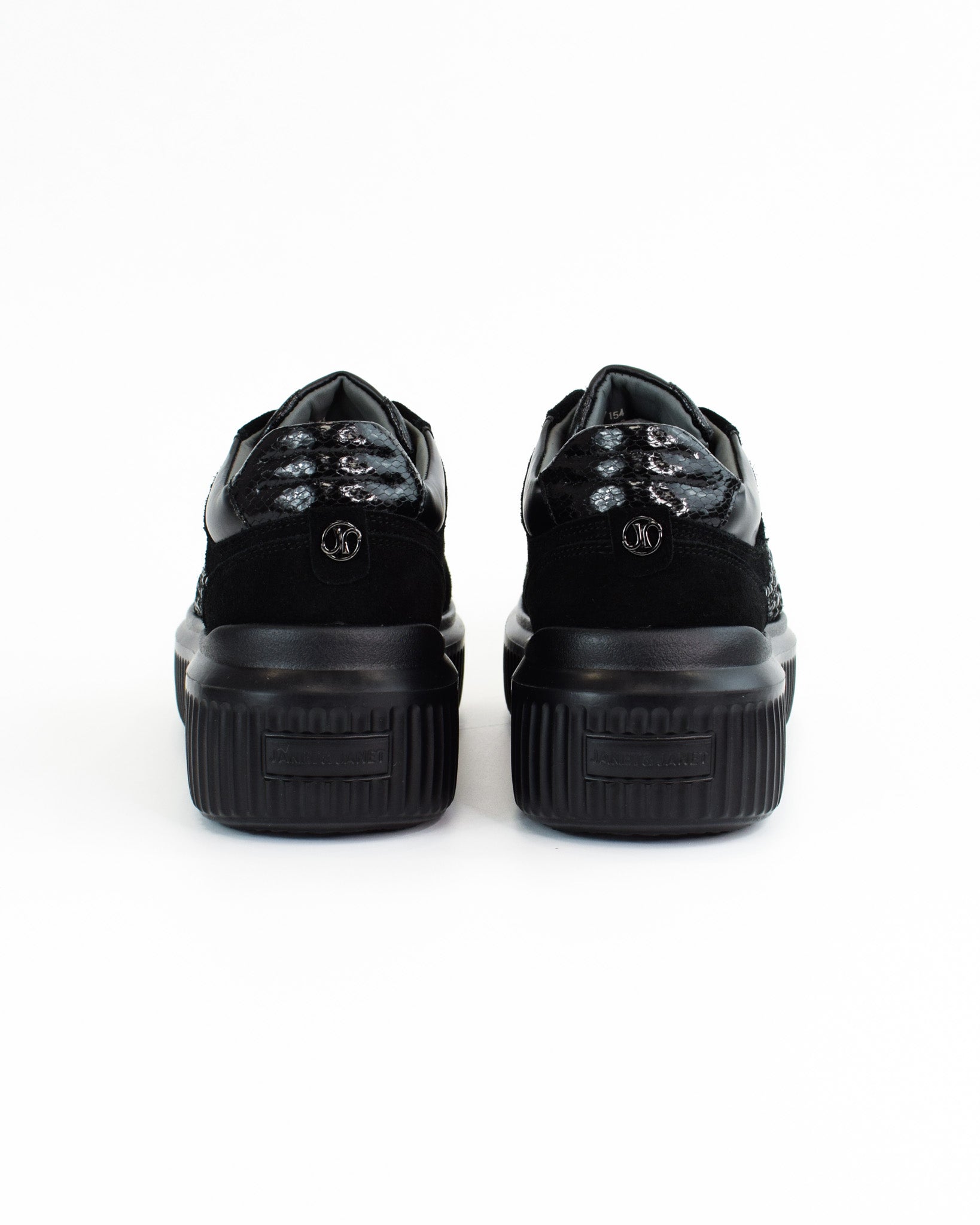 Sneaker in camoscio e strass