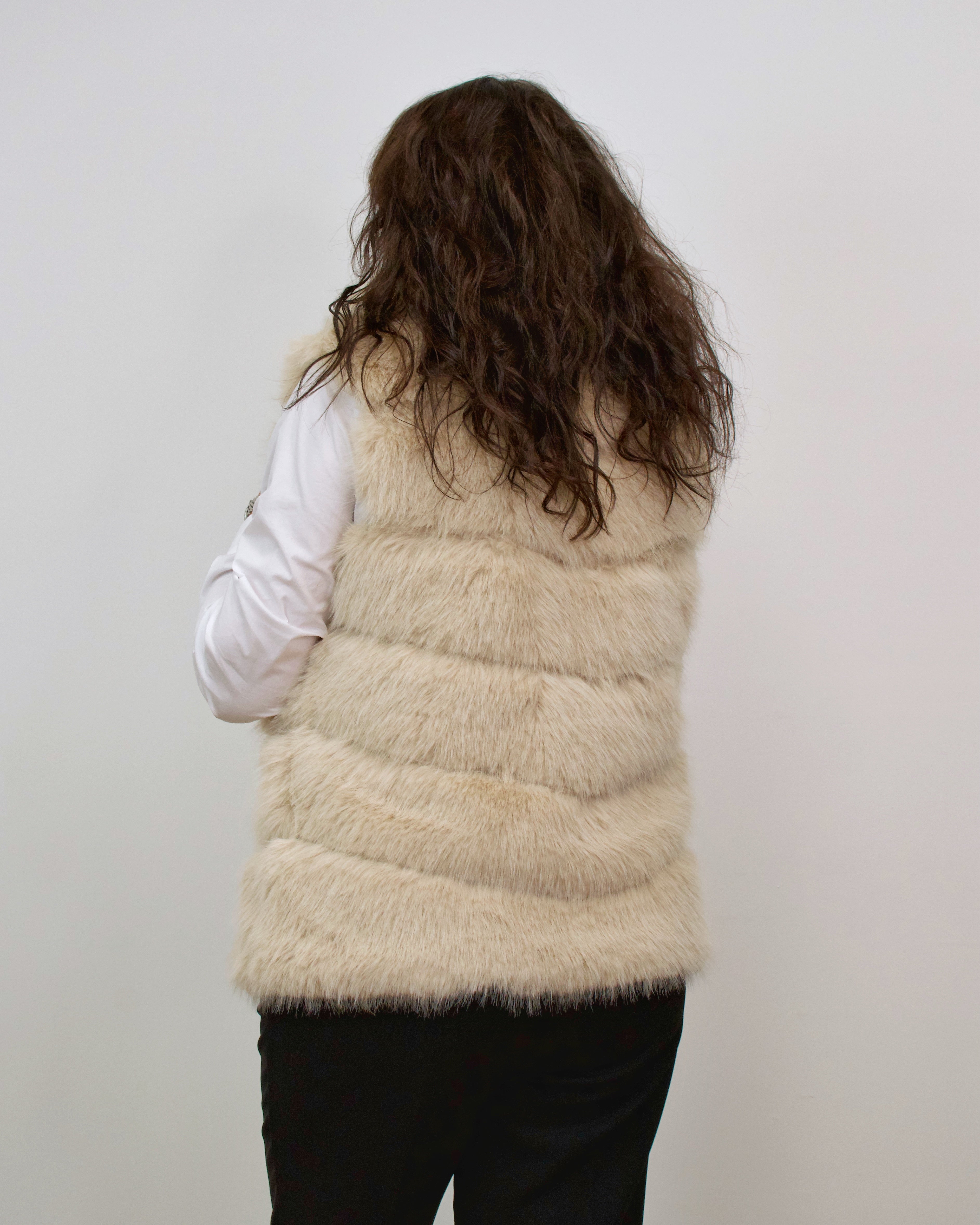 Gilet in eco-pelliccia Fur