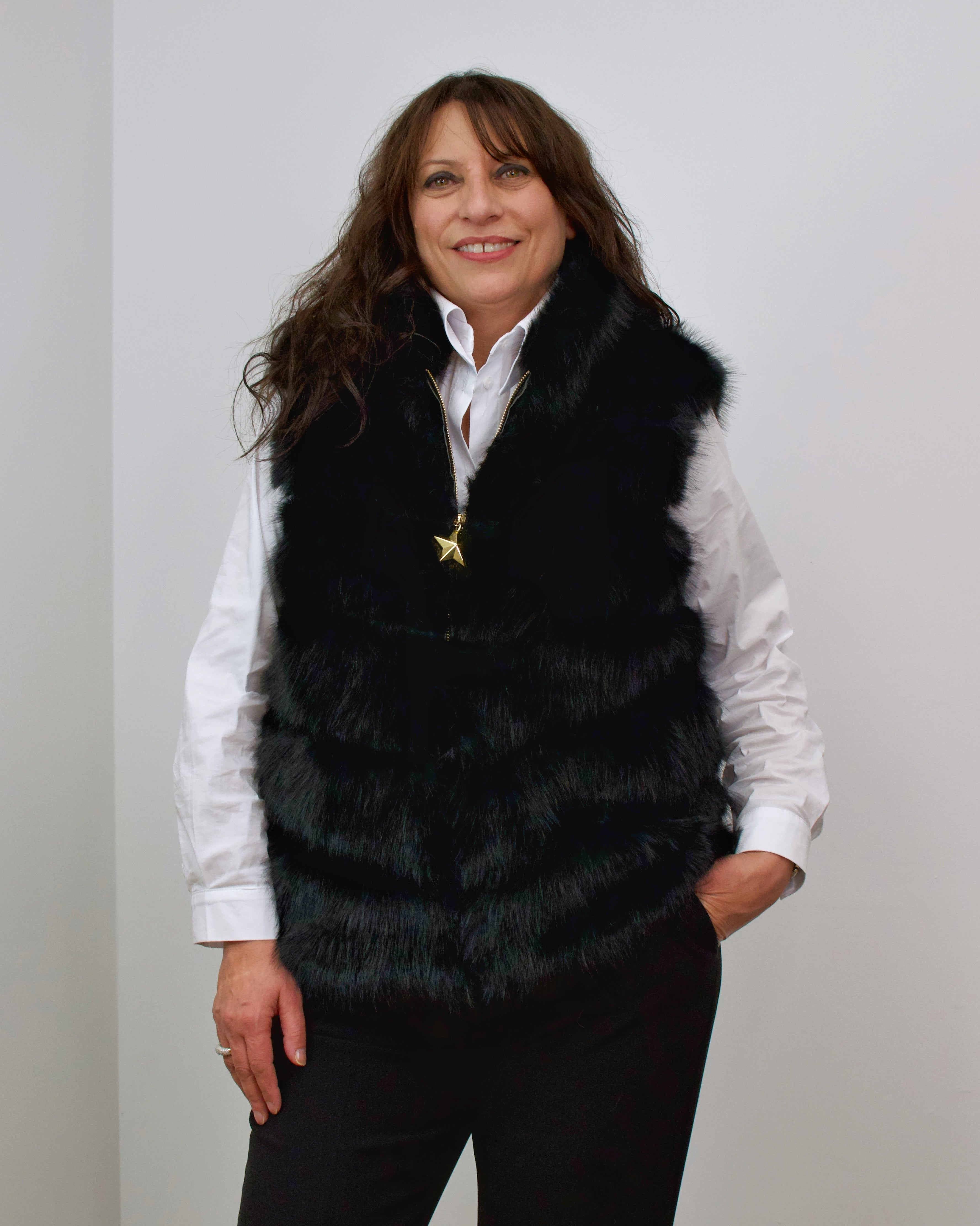 Gilet in eco-pelliccia Fur