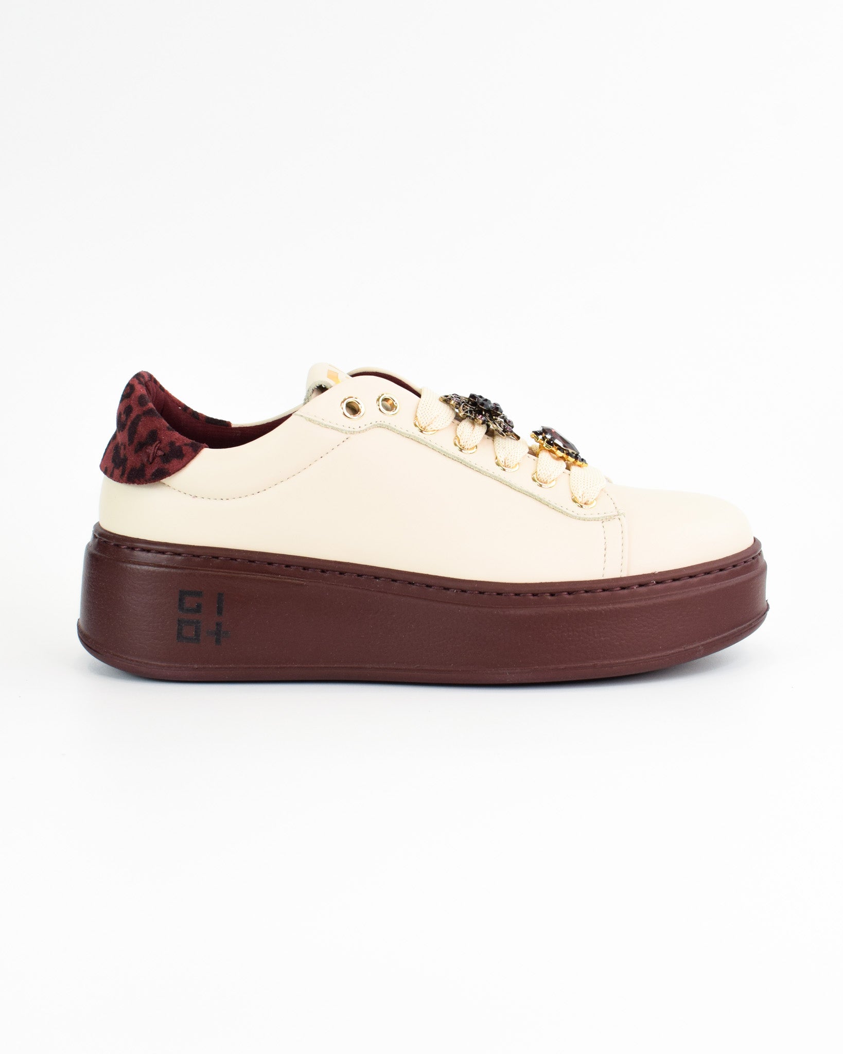 Sneaker Combi Bouclé