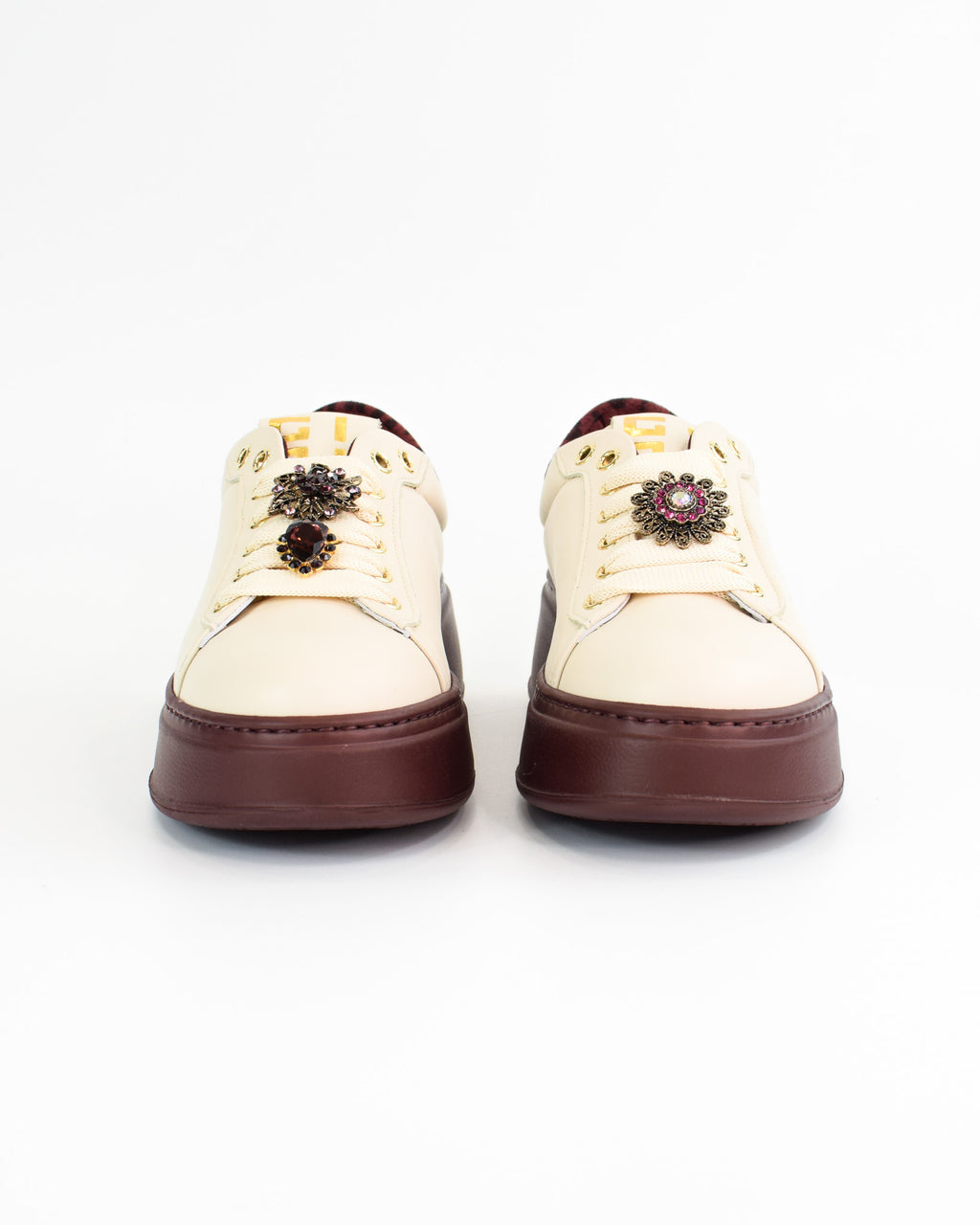 Sneaker Combi Bouclé