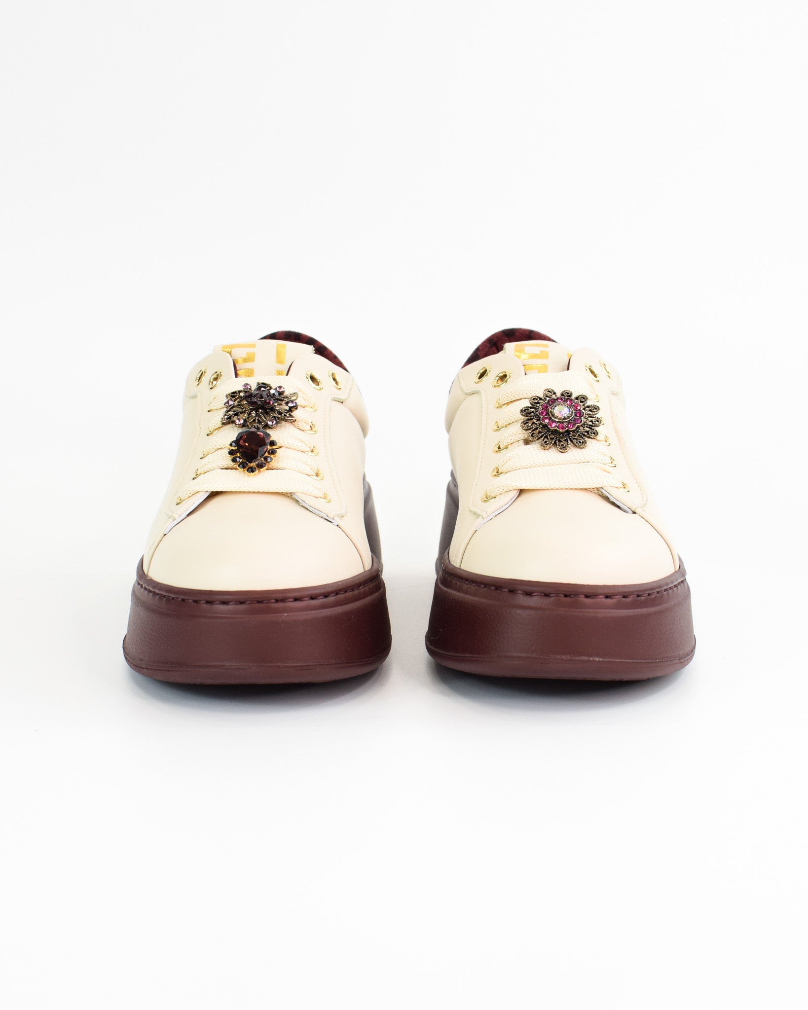 Sneaker Combi Bouclé