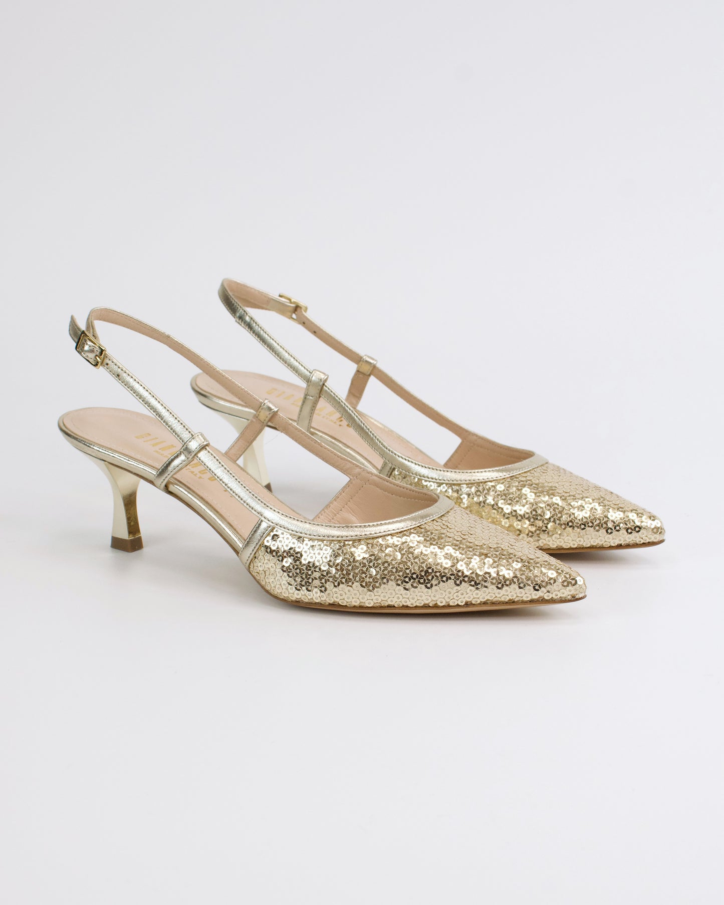 Slingback in paillettes