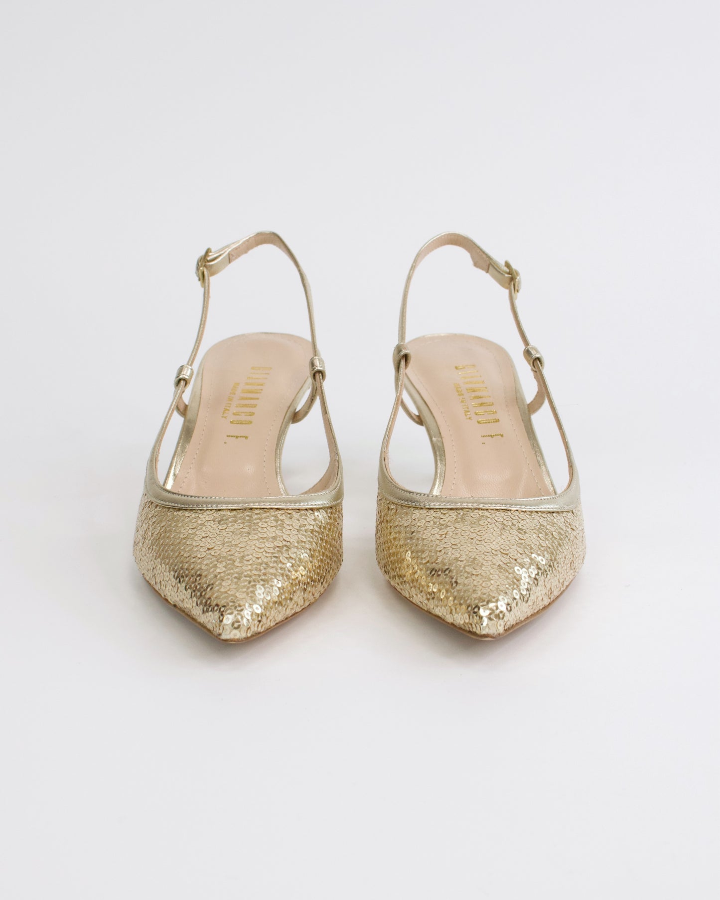 Slingback in paillettes