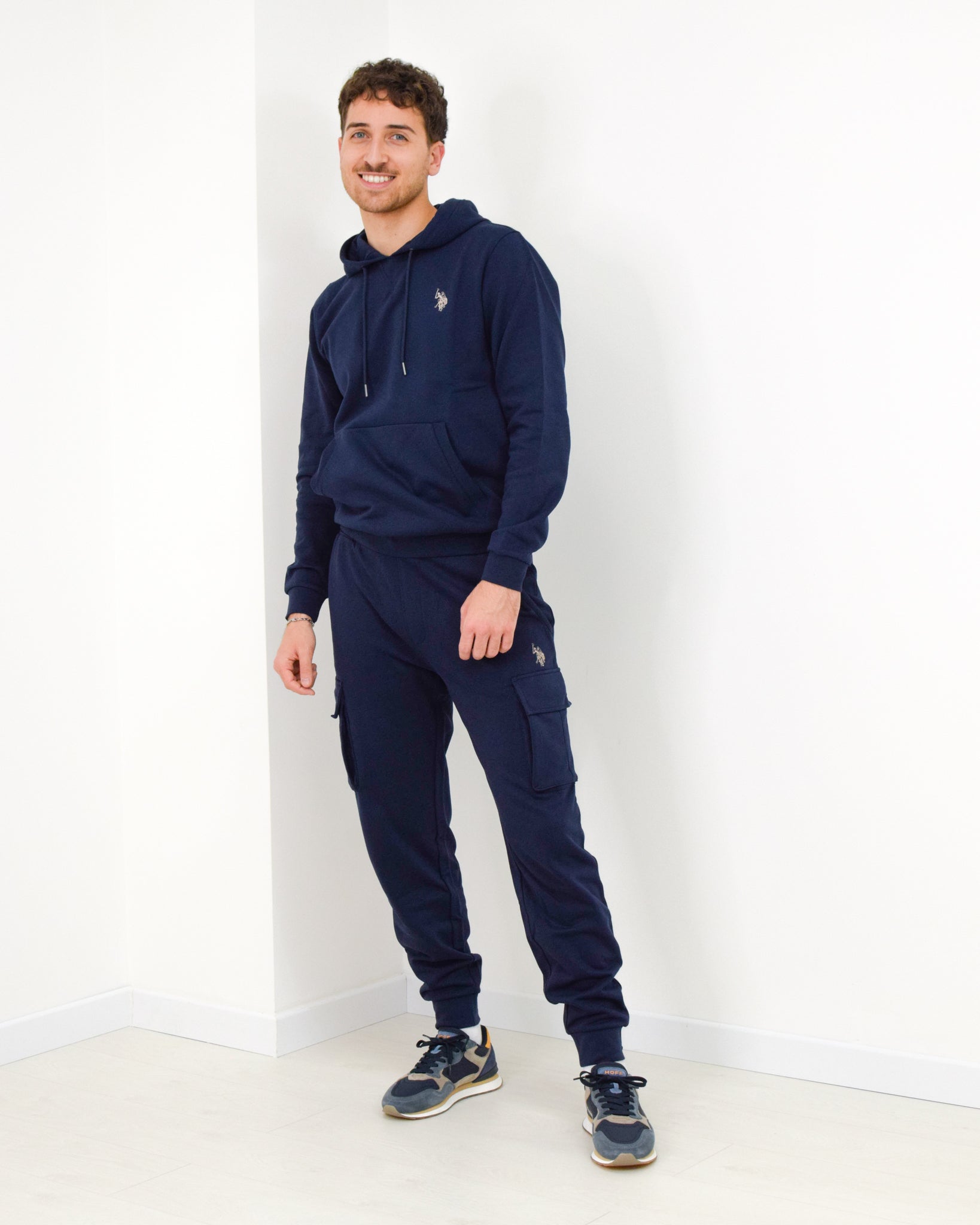 Pantalone di tuta in felpa cargo