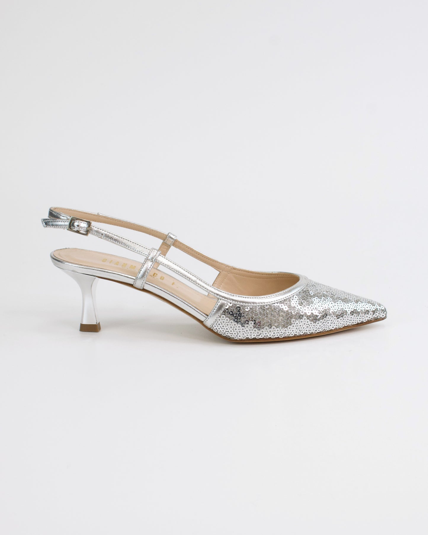 Slingback in paillettes