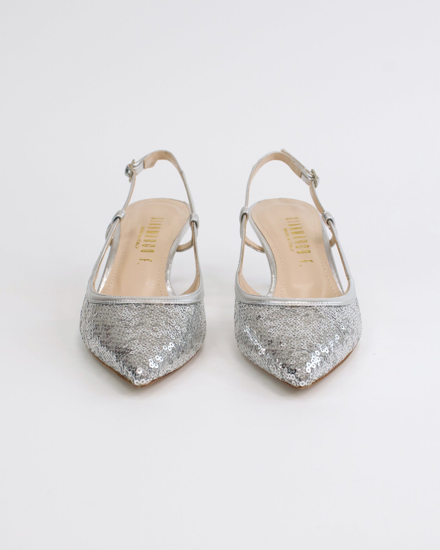 Slingback in paillettes