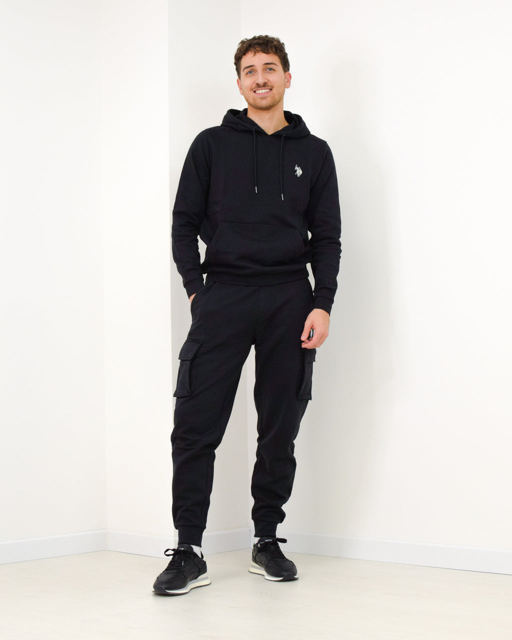 Pantalone di tuta in felpa cargo