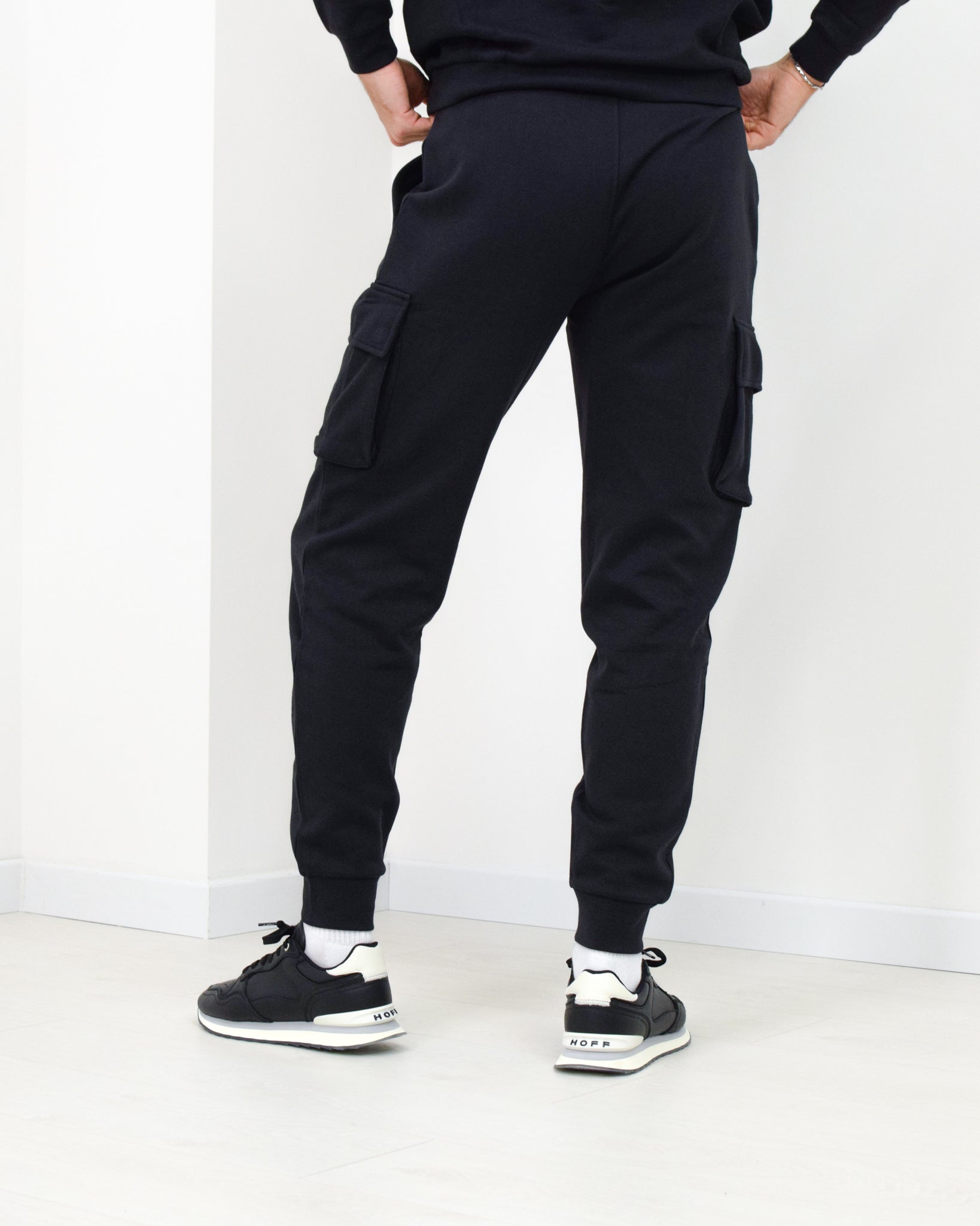 Pantalone di tuta in felpa cargo