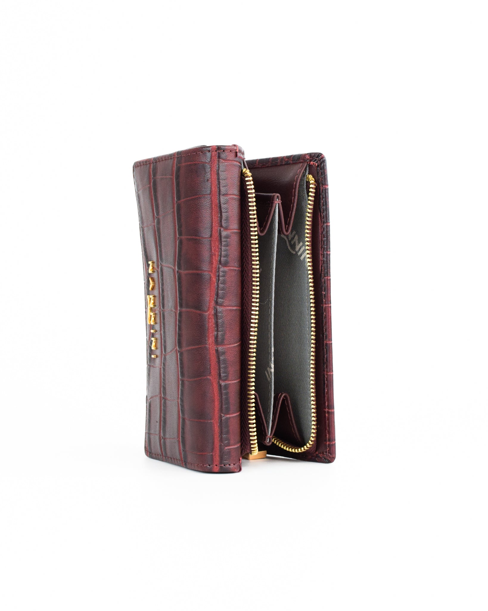 Portafogli medio clip e zip Wallis