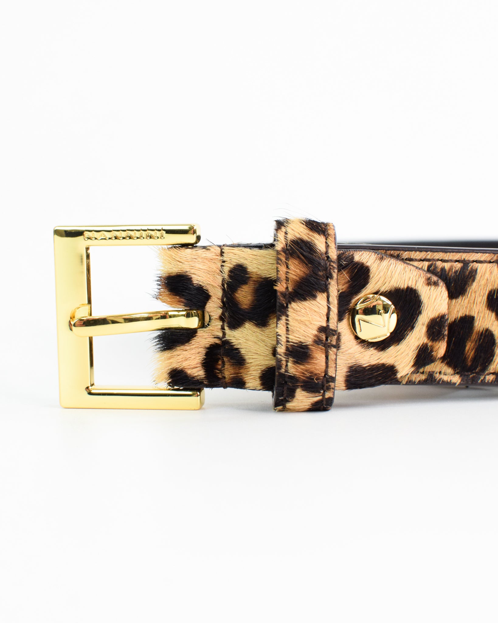 Cintura leopardo in cavallino