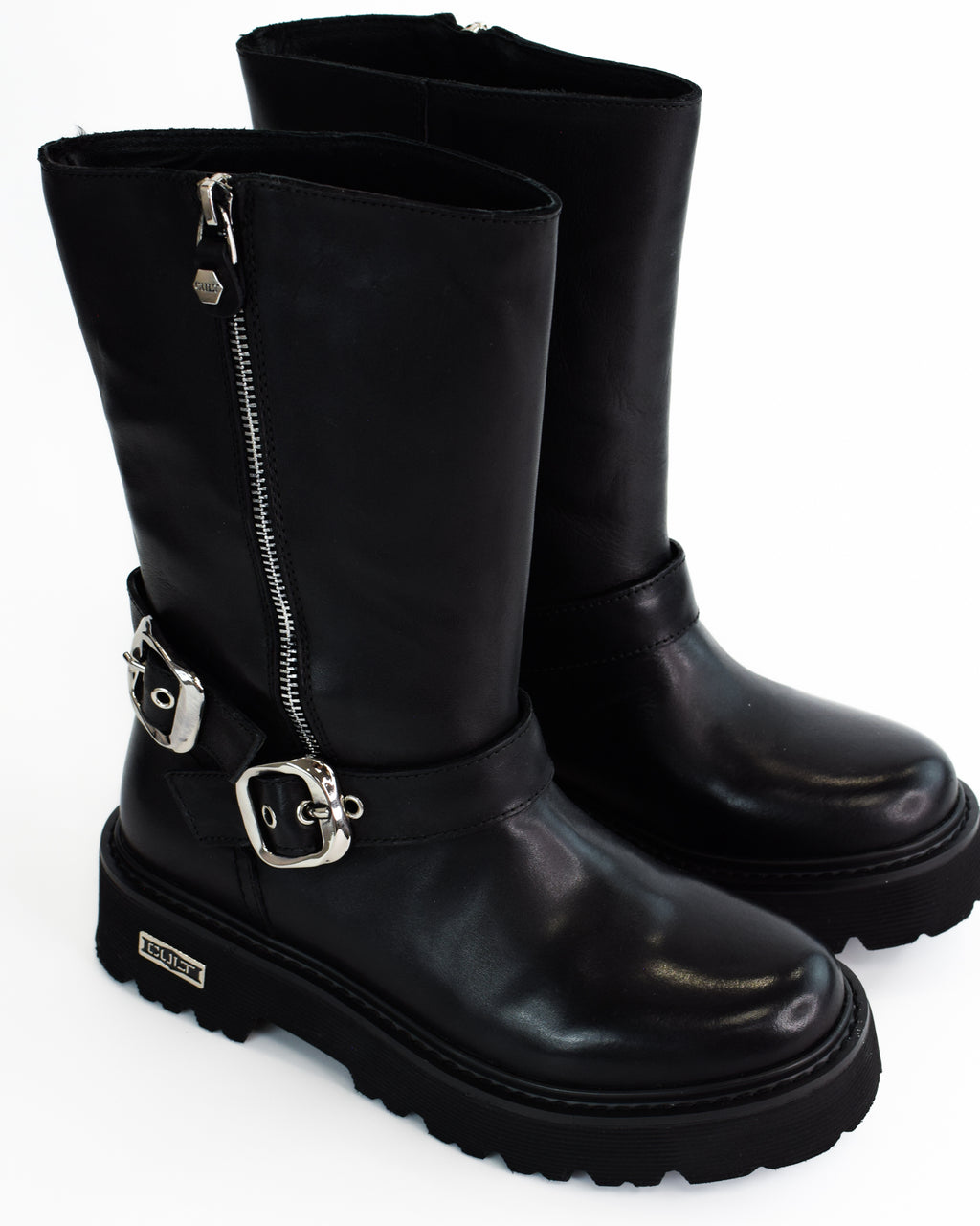 Stivaletti in pelle Slash