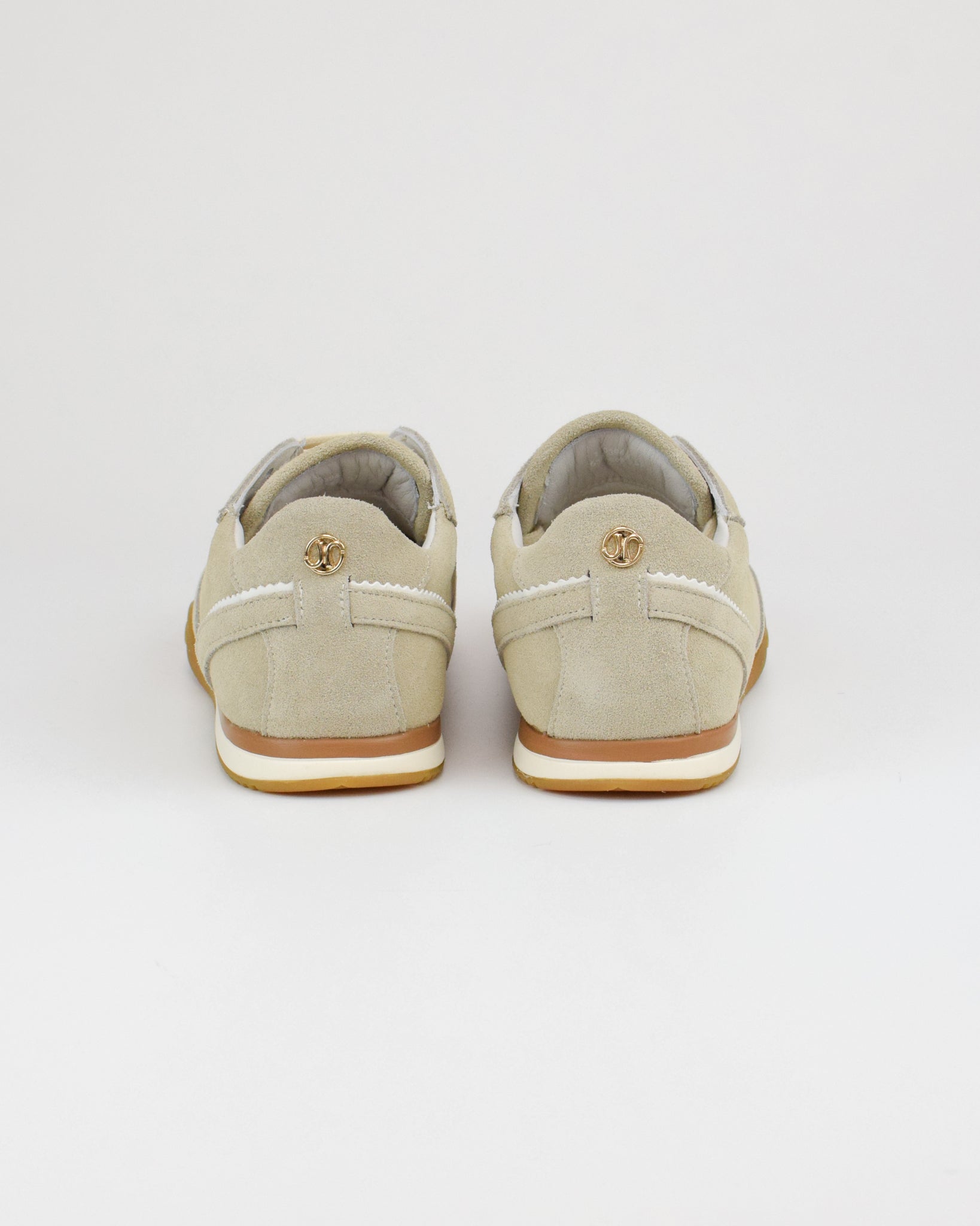 Sneaker in pelle scamosciata