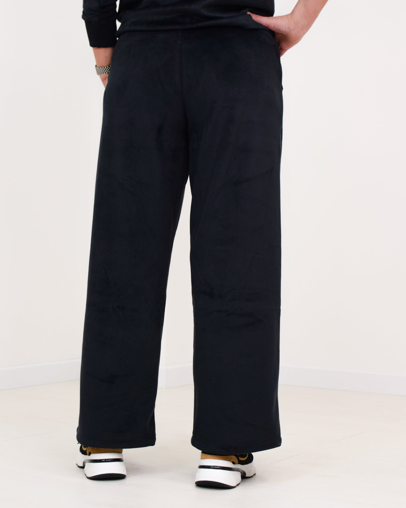 Pantalone in felpa in velluto