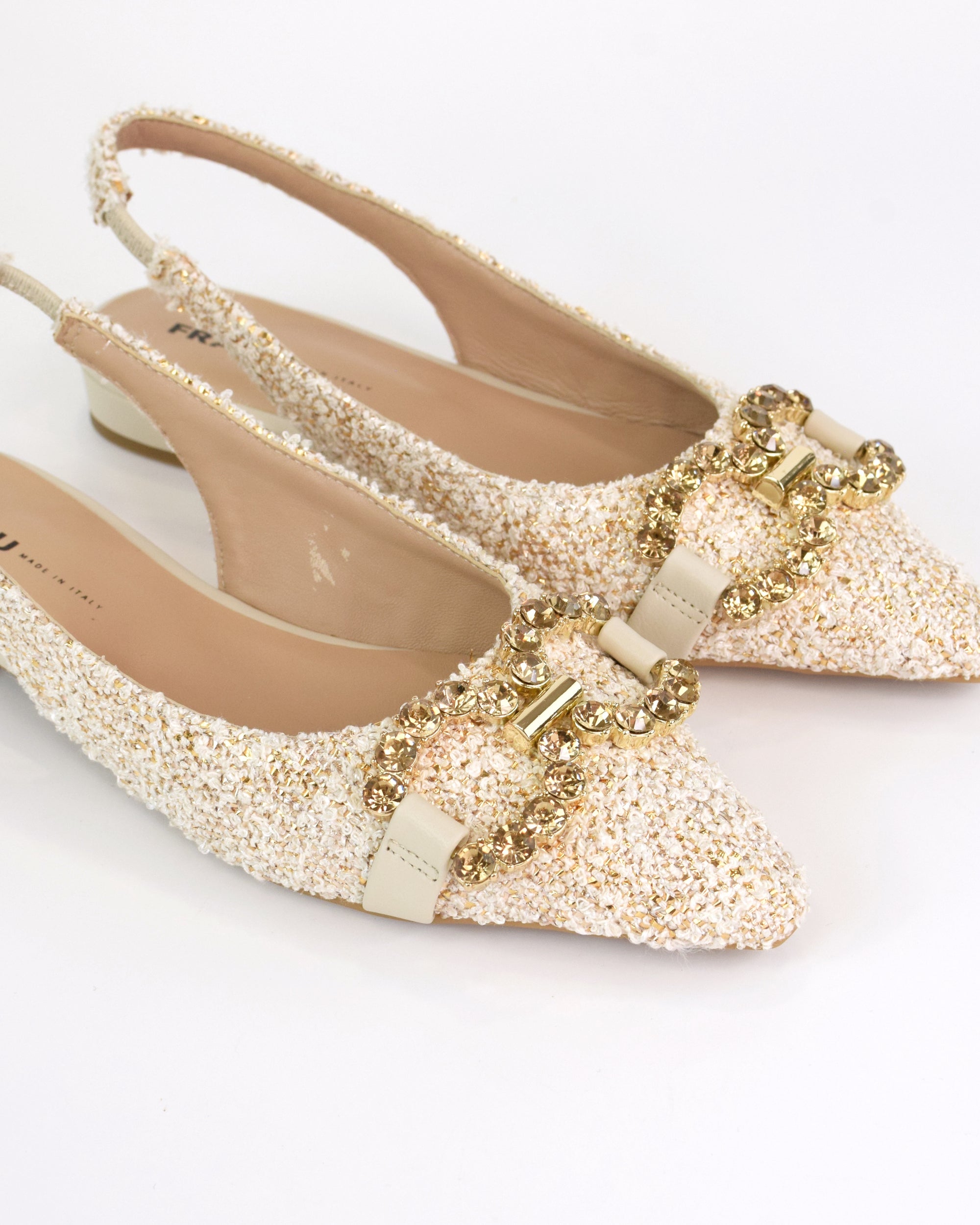 Slingback Gioiello Bouclé