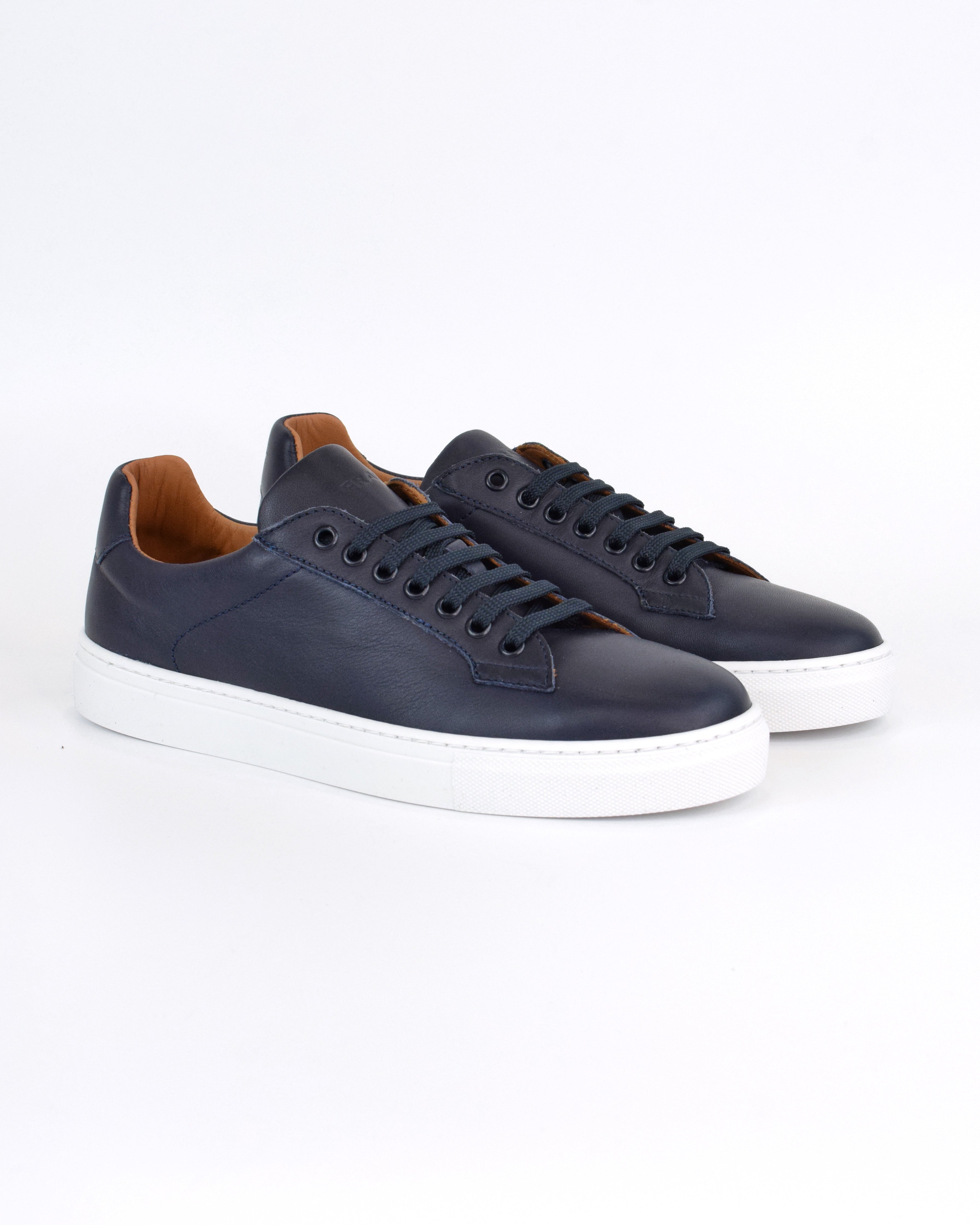 Sneaker Basic in Pelle