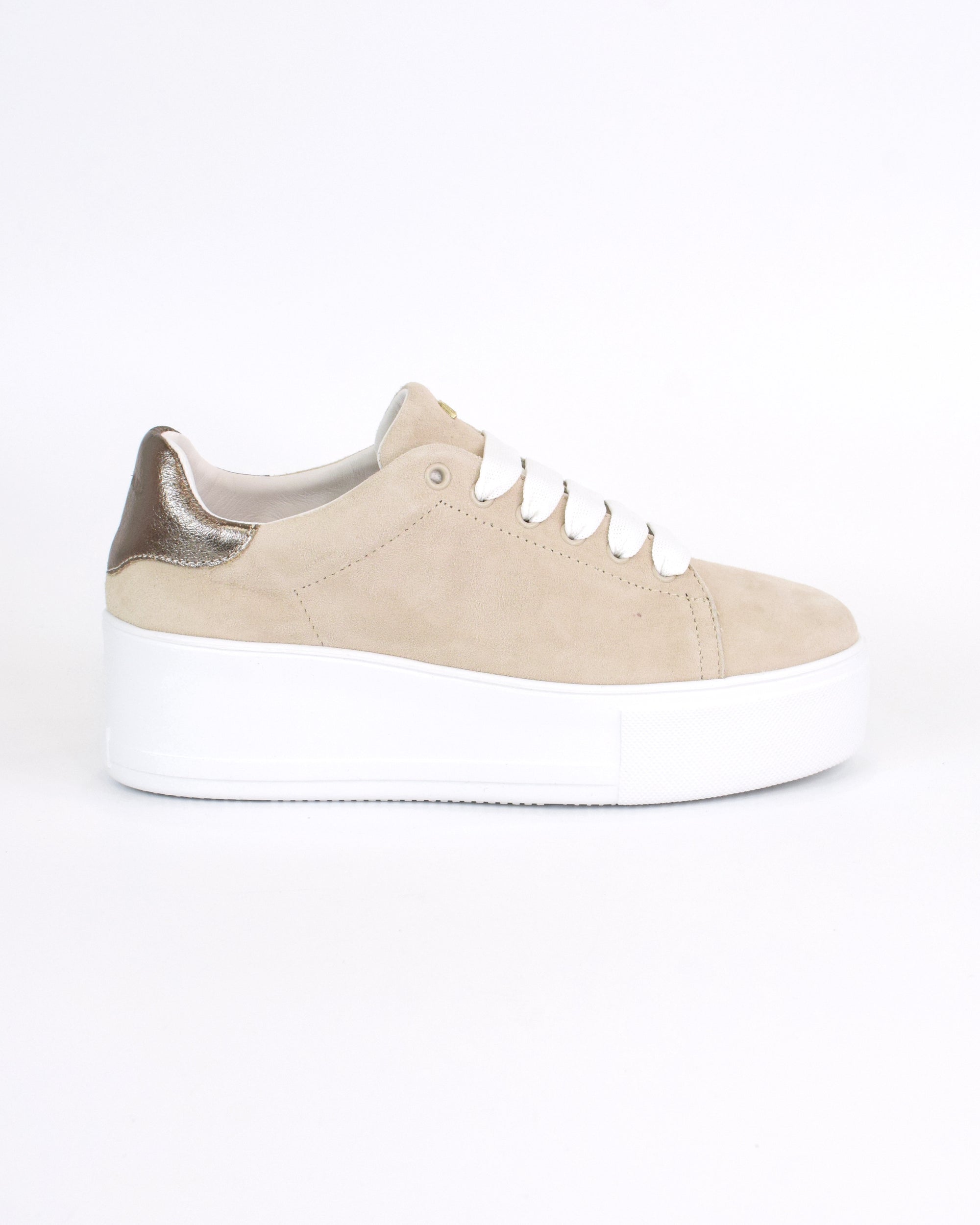 Sneaker Platform in Suede