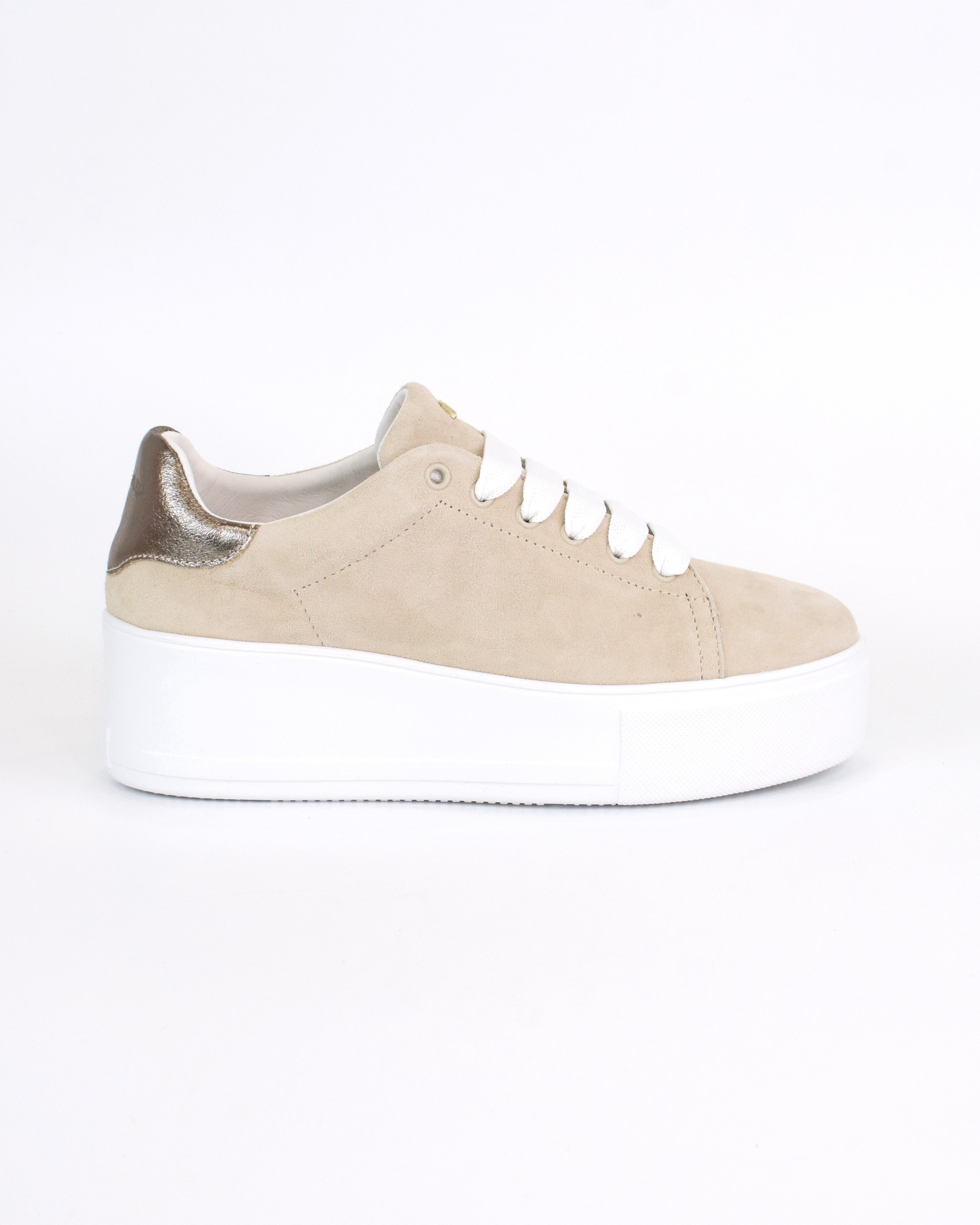 Sneaker Platform in Suede