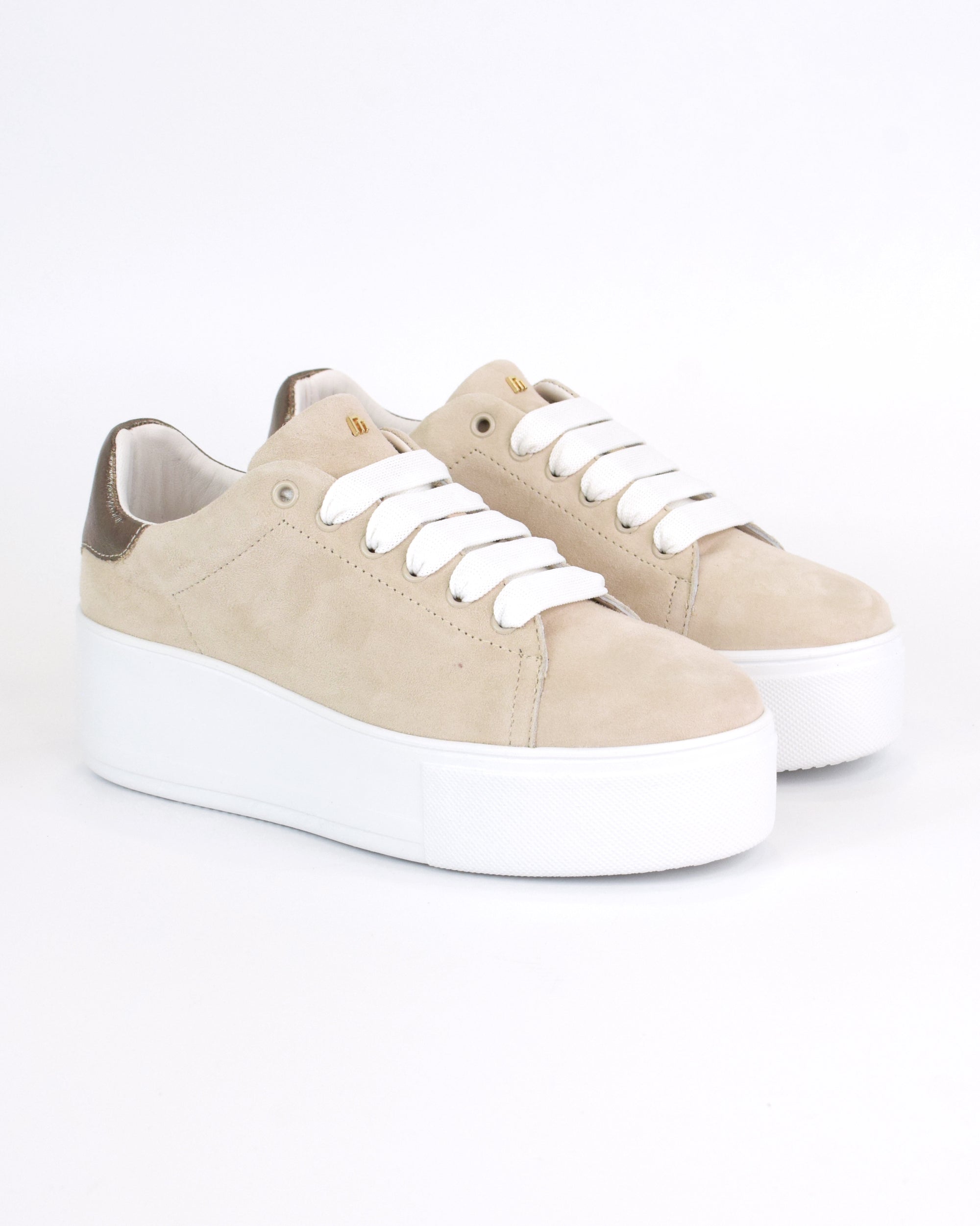 Sneaker Platform in Suede