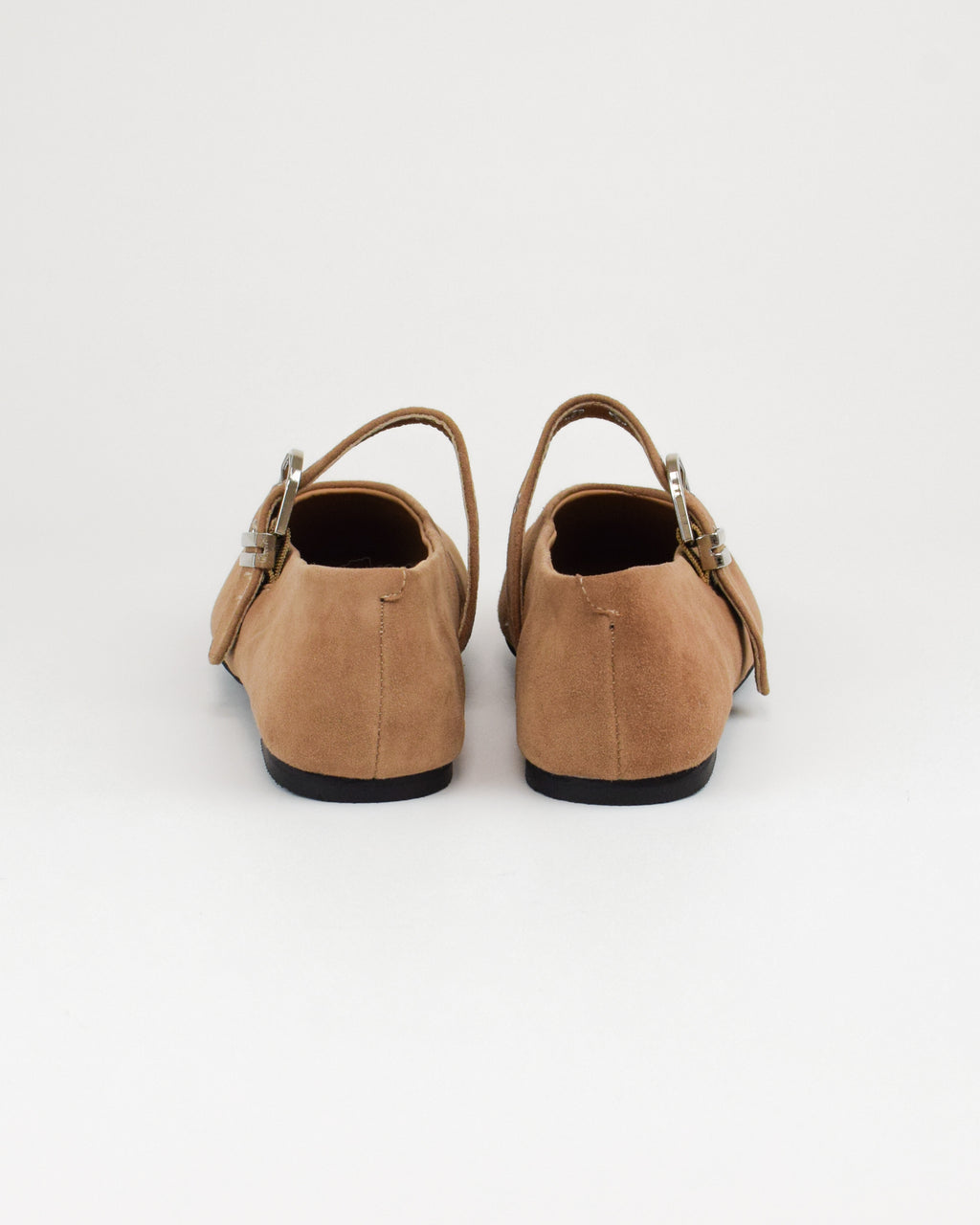 Ballerina in pelle scamosciata