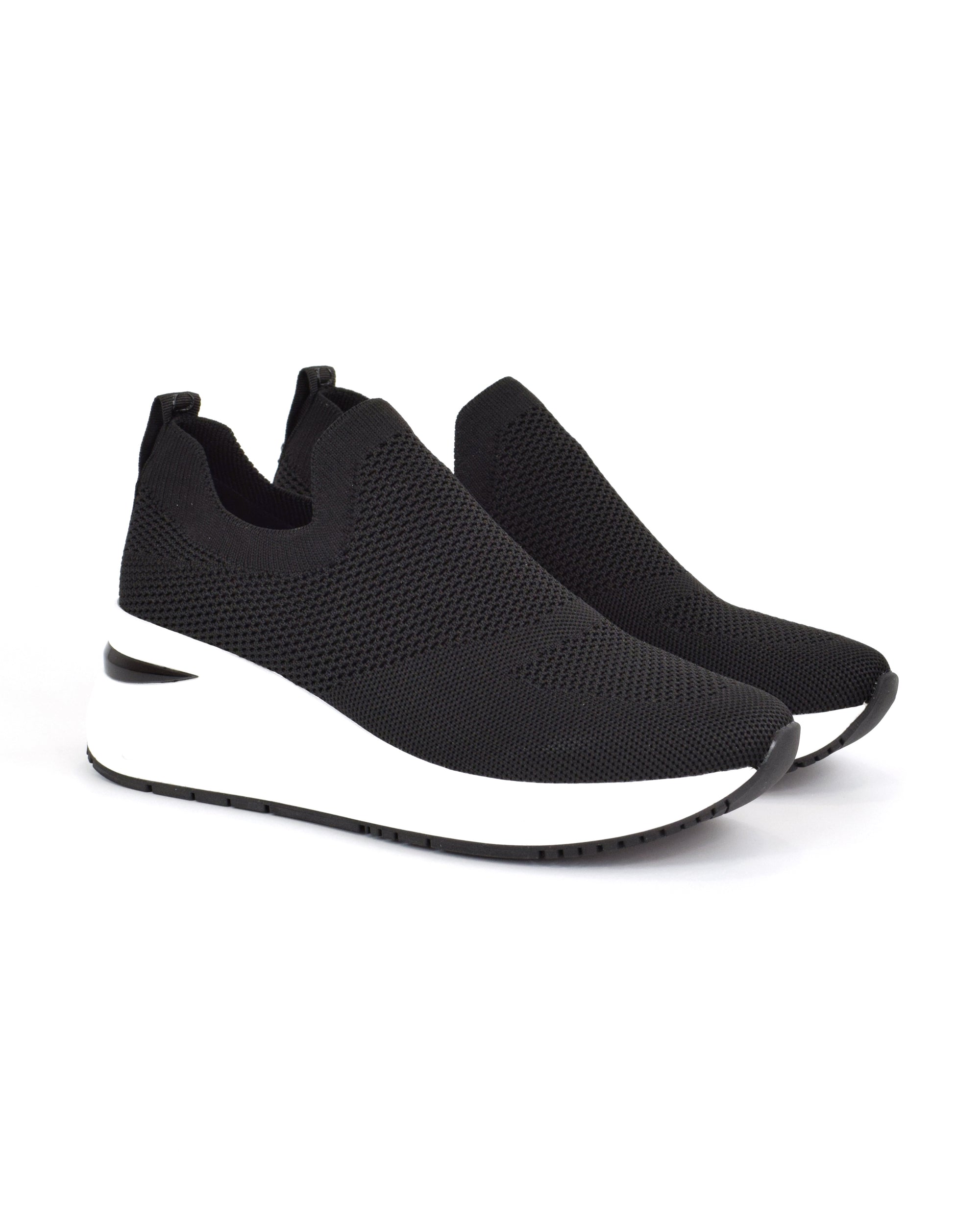 Sneaker slip-on con calzino