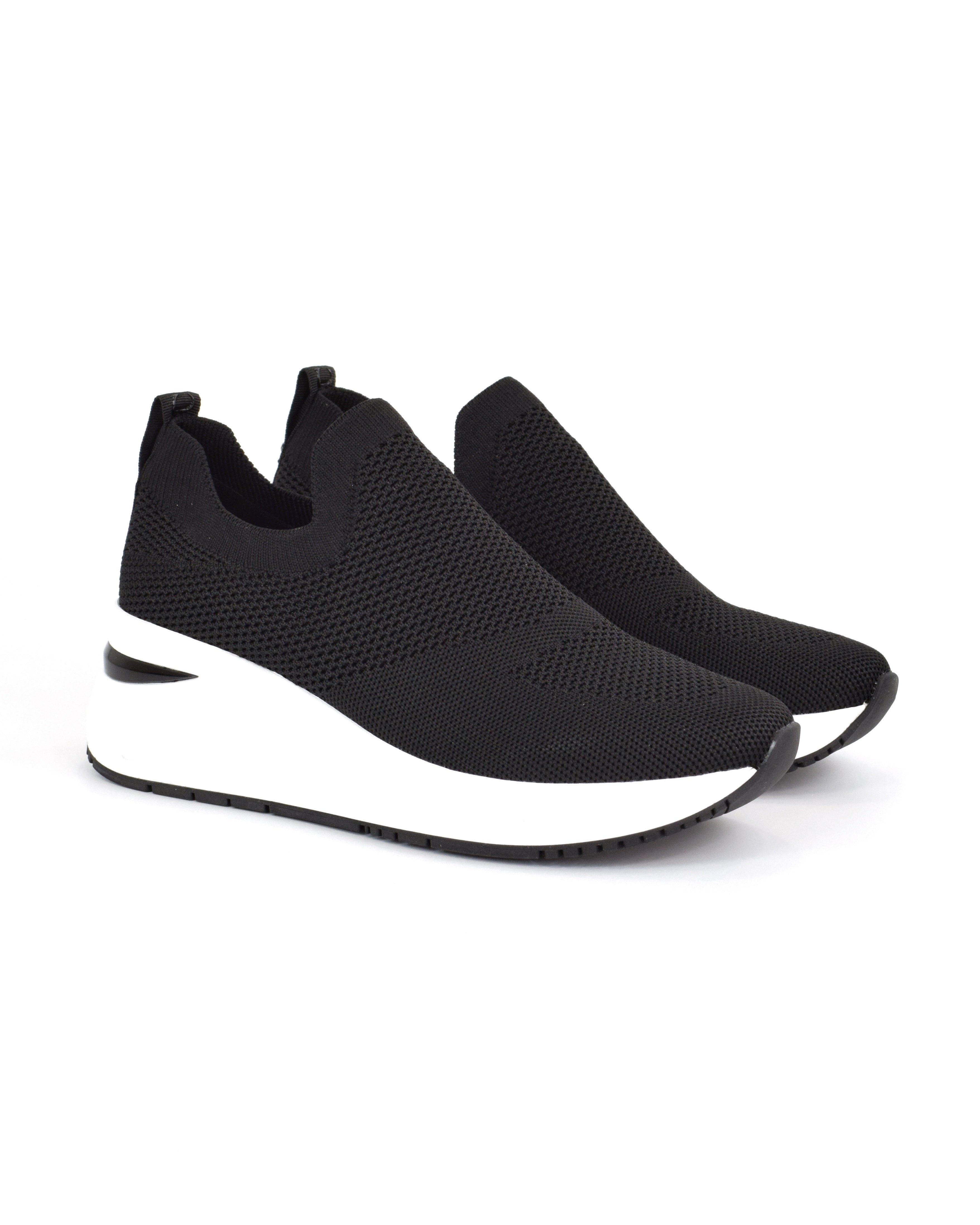 Sneaker slip-on con calzino