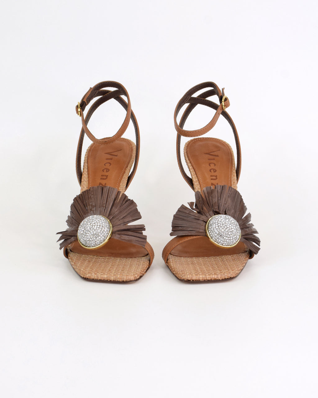 Sandalo con accessorio gioiello
