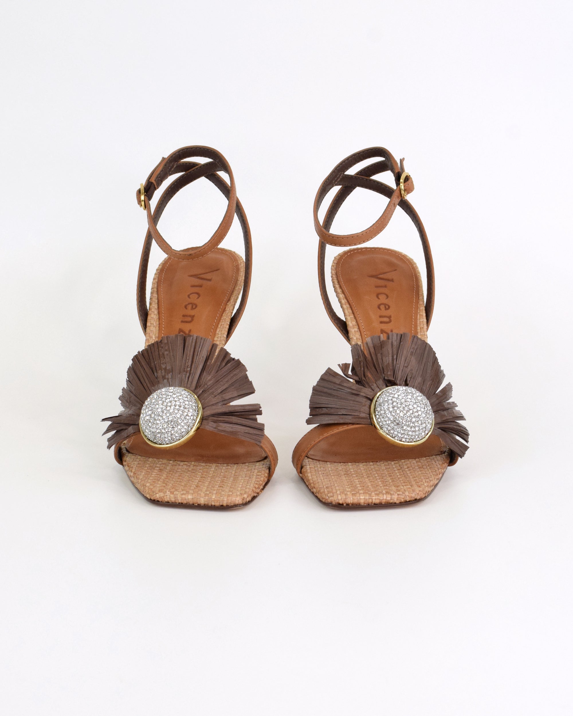 Sandalo con accessorio gioiello