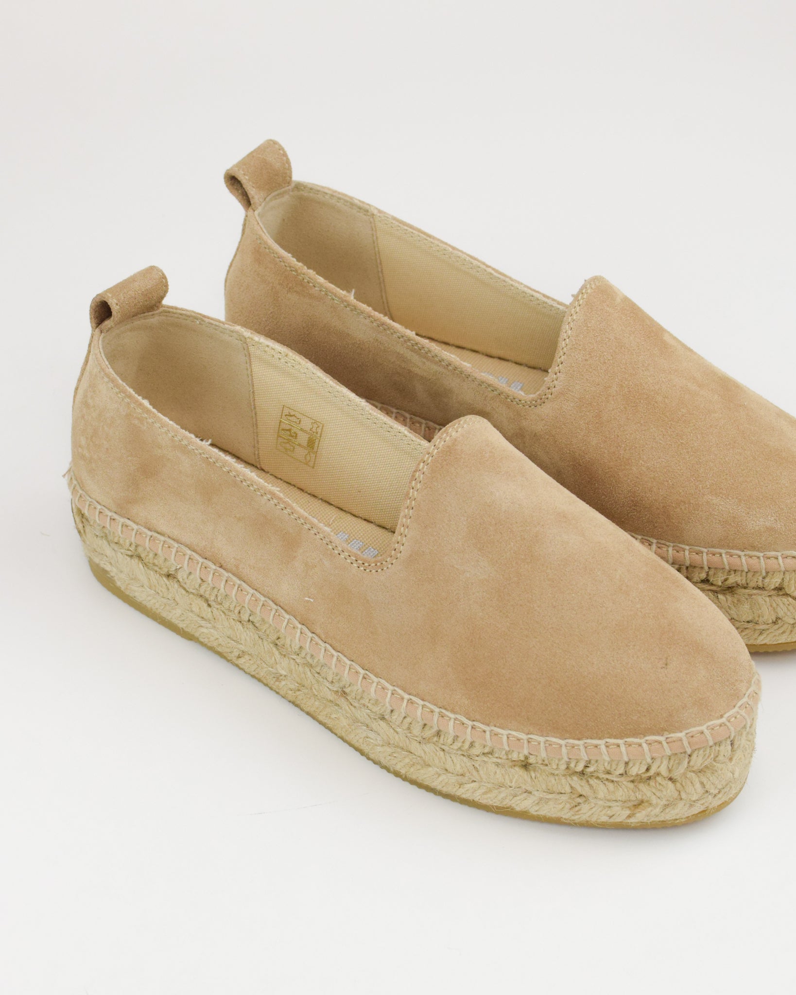 Espadrilles basso in camoscio