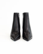 Tronchetto Nunzia in pelle con borchie