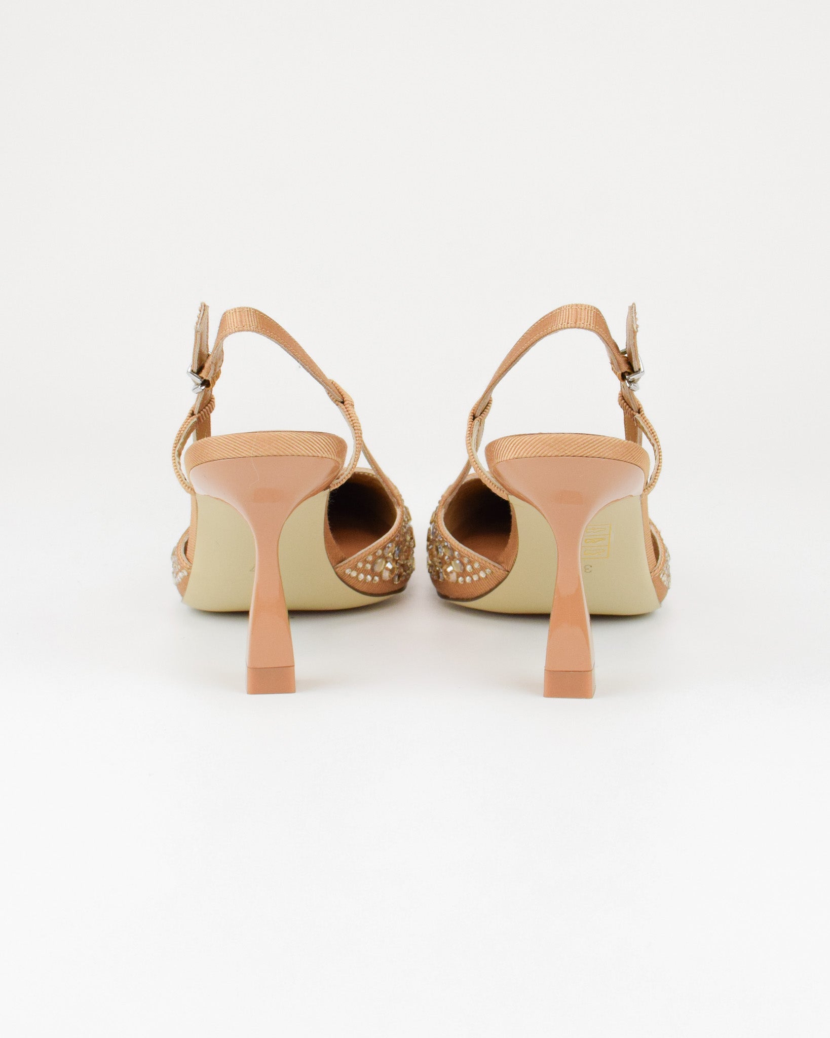 Slingback con strass