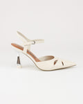 Slingback in pelle