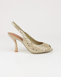 Slingback con strass