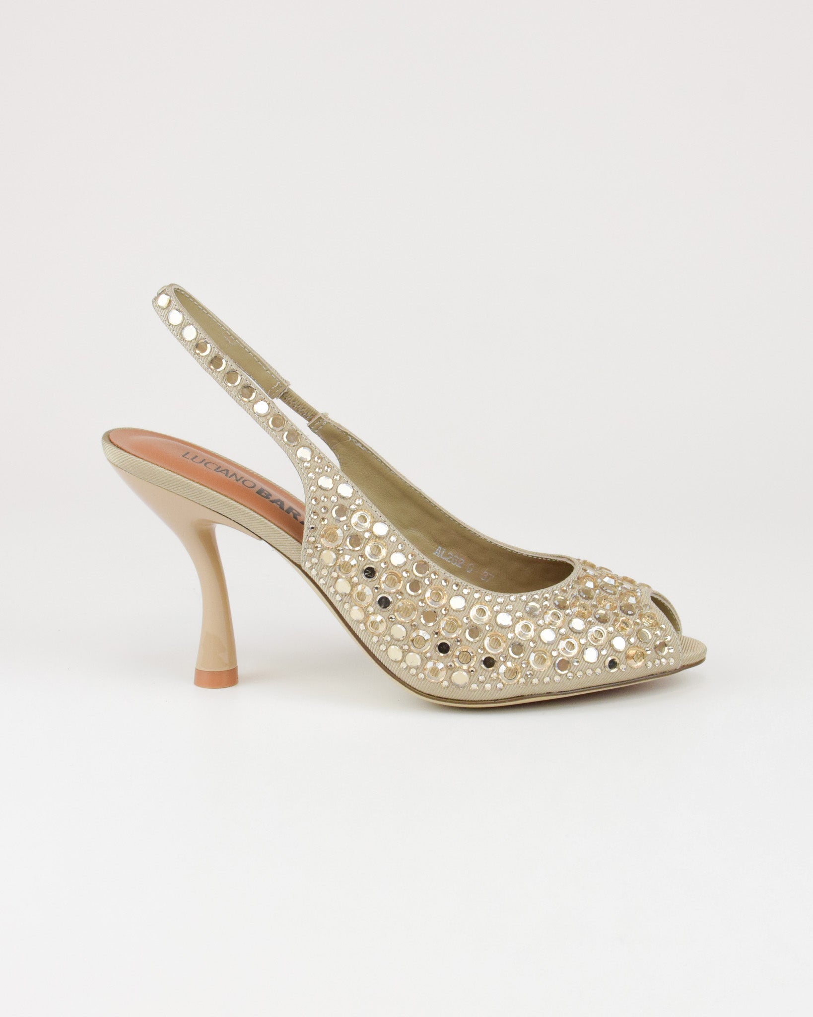 Slingback con strass