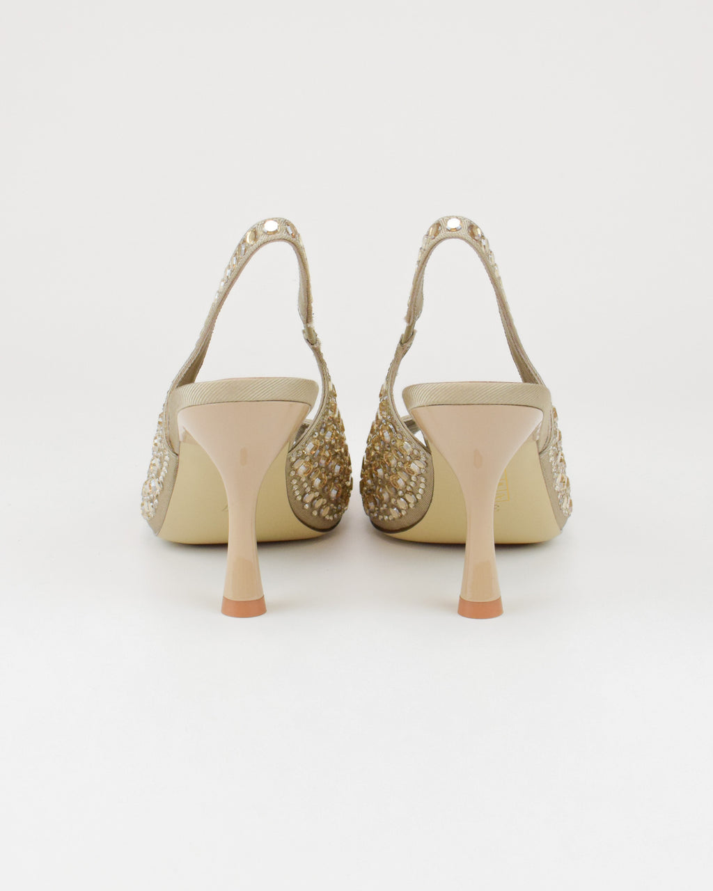 Slingback con strass
