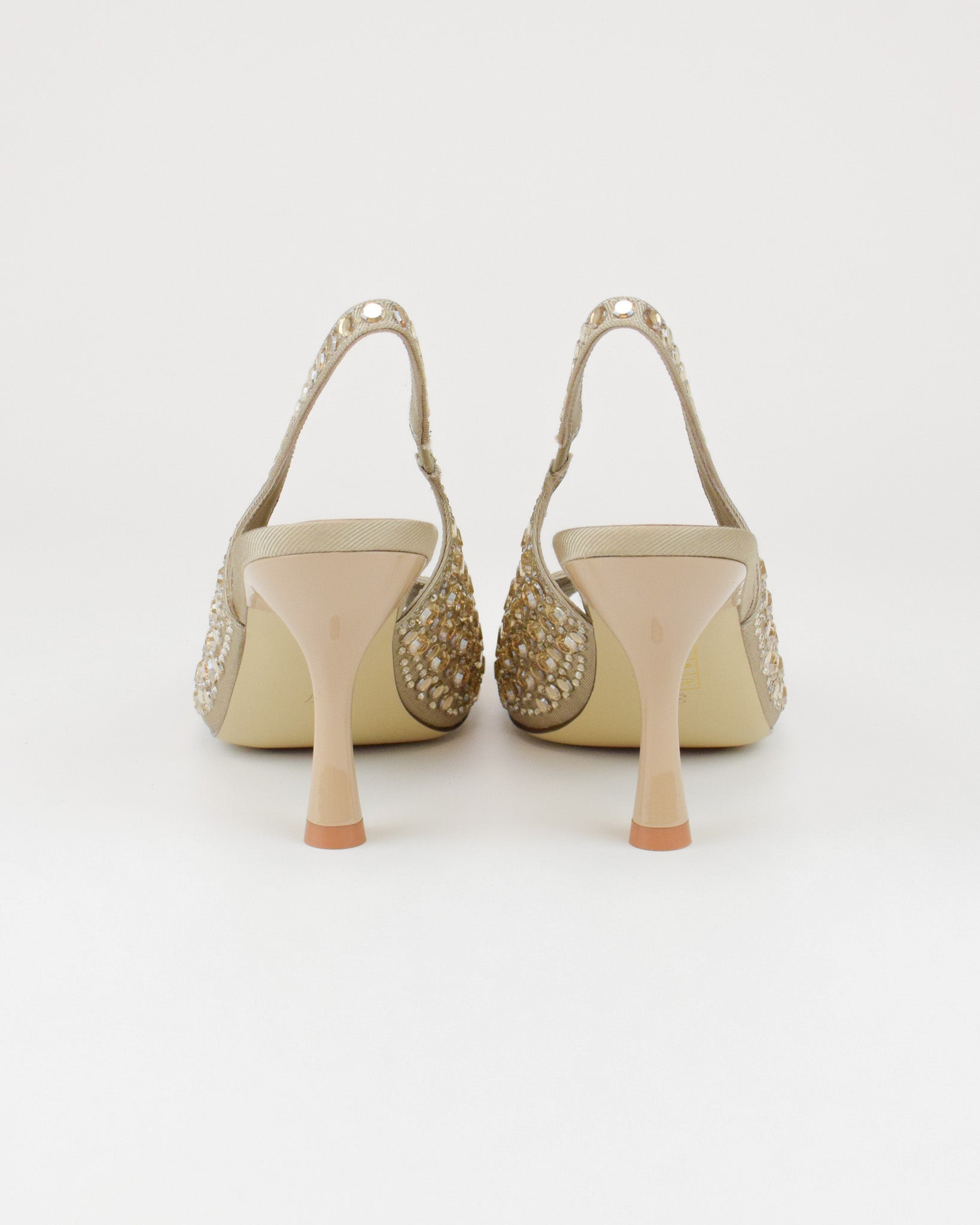 Slingback con strass
