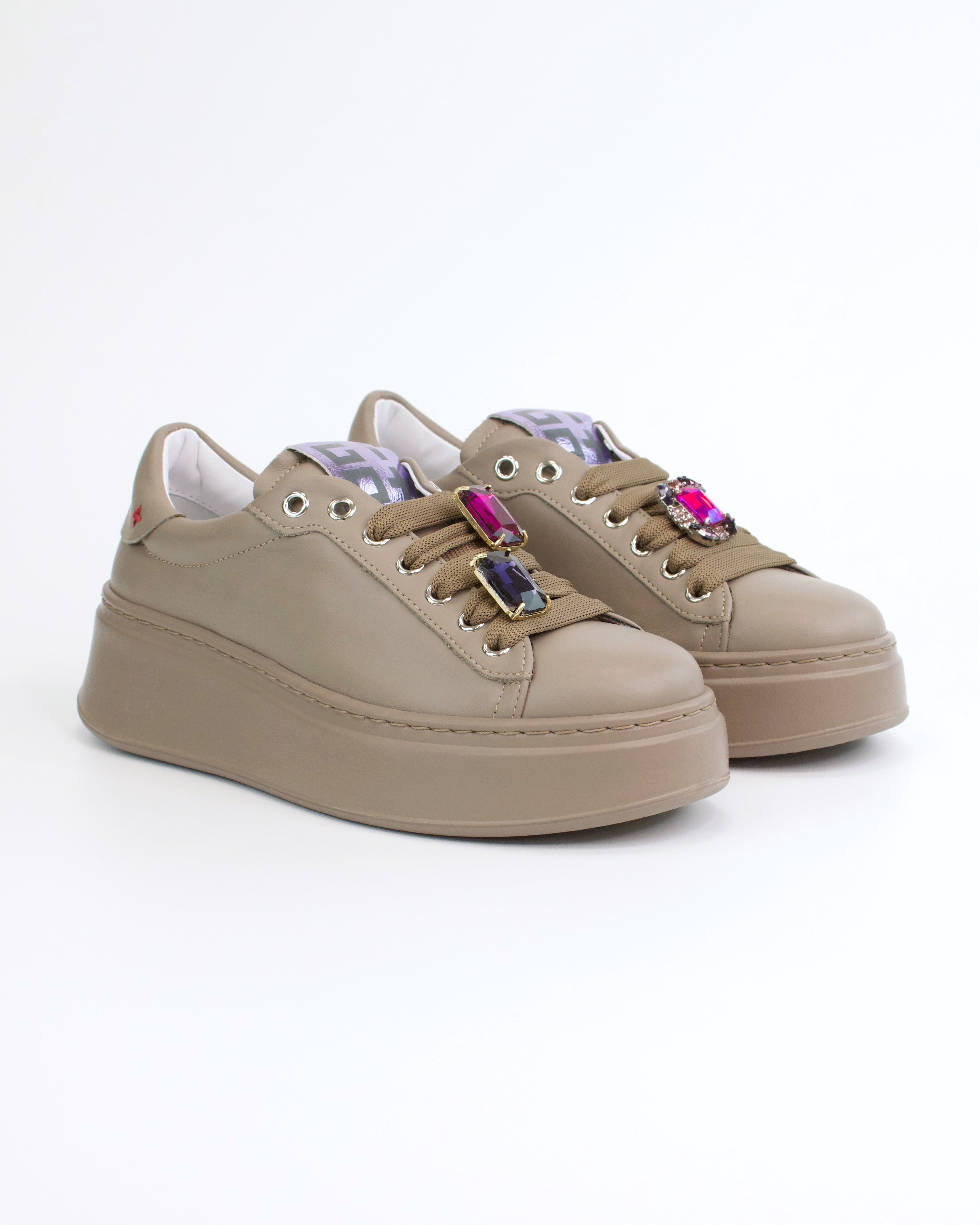 Sneaker Combi Pietre