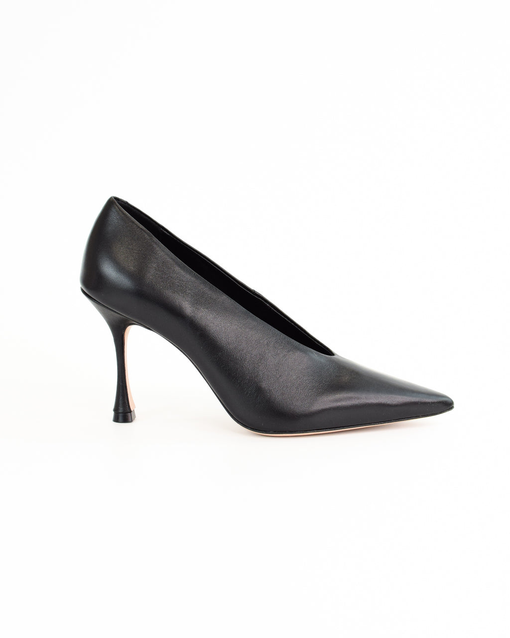 Décolleté in pelle