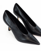 Décolleté in pelle