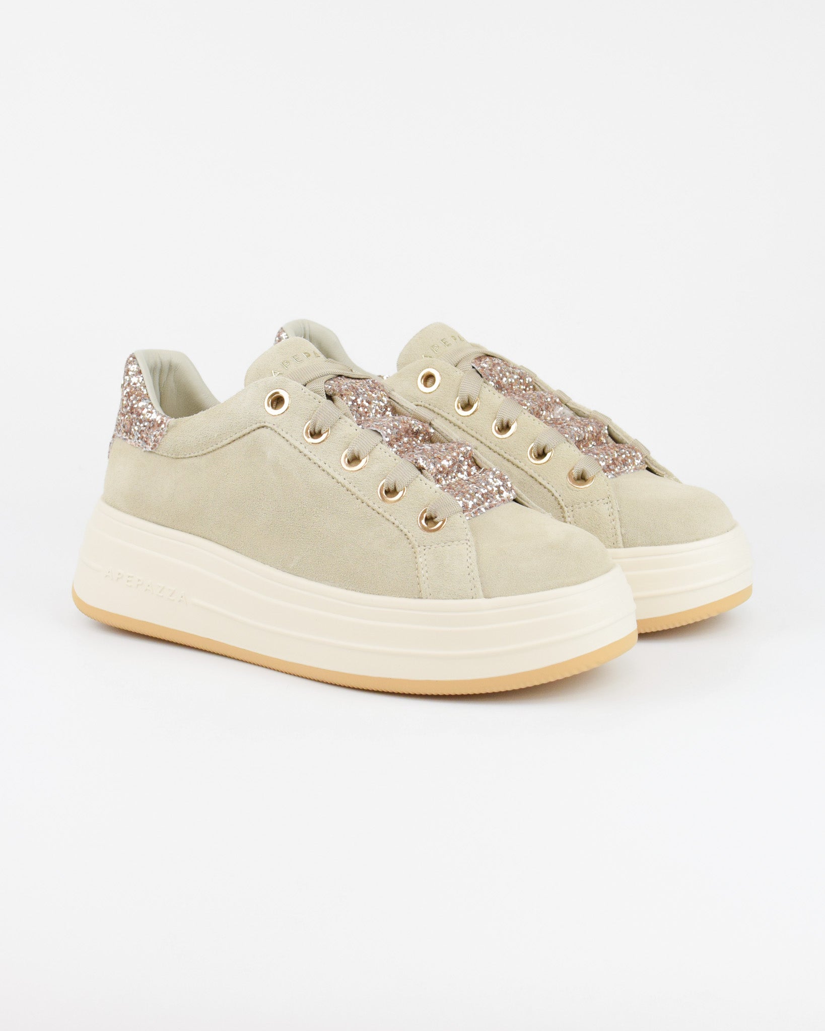 Sneaker con paiettes