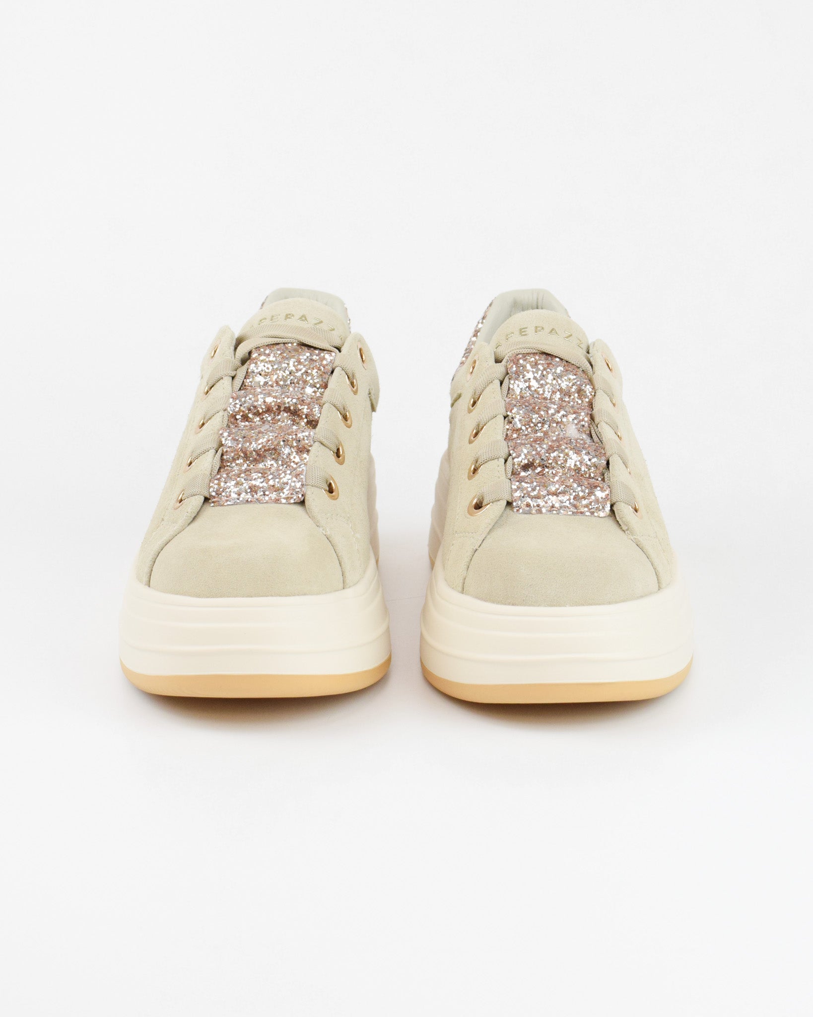 Sneaker con paiettes