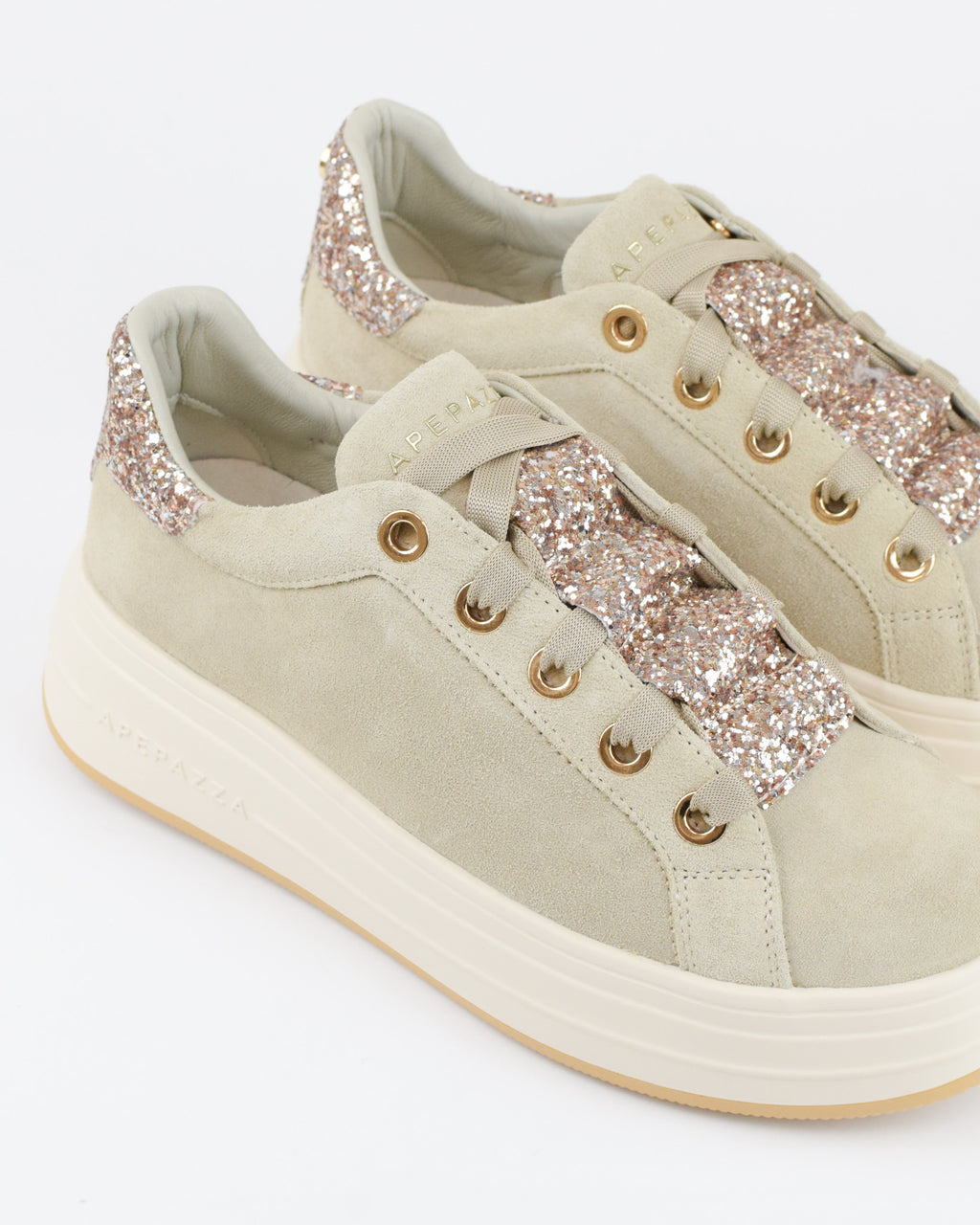 Sneaker con paiettes