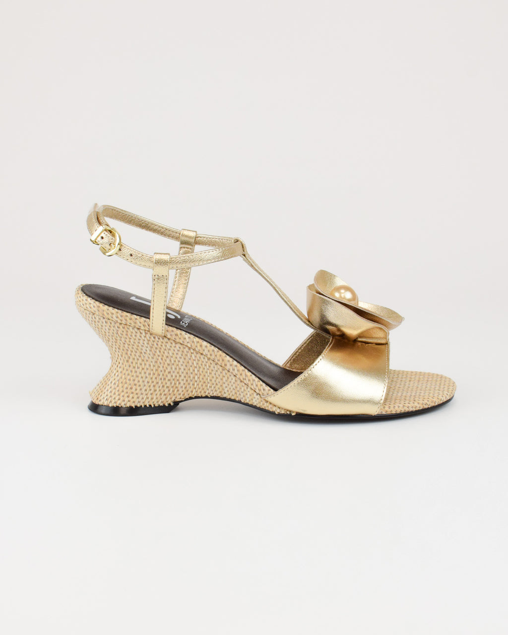 Sandalo Keil in pelle laminata