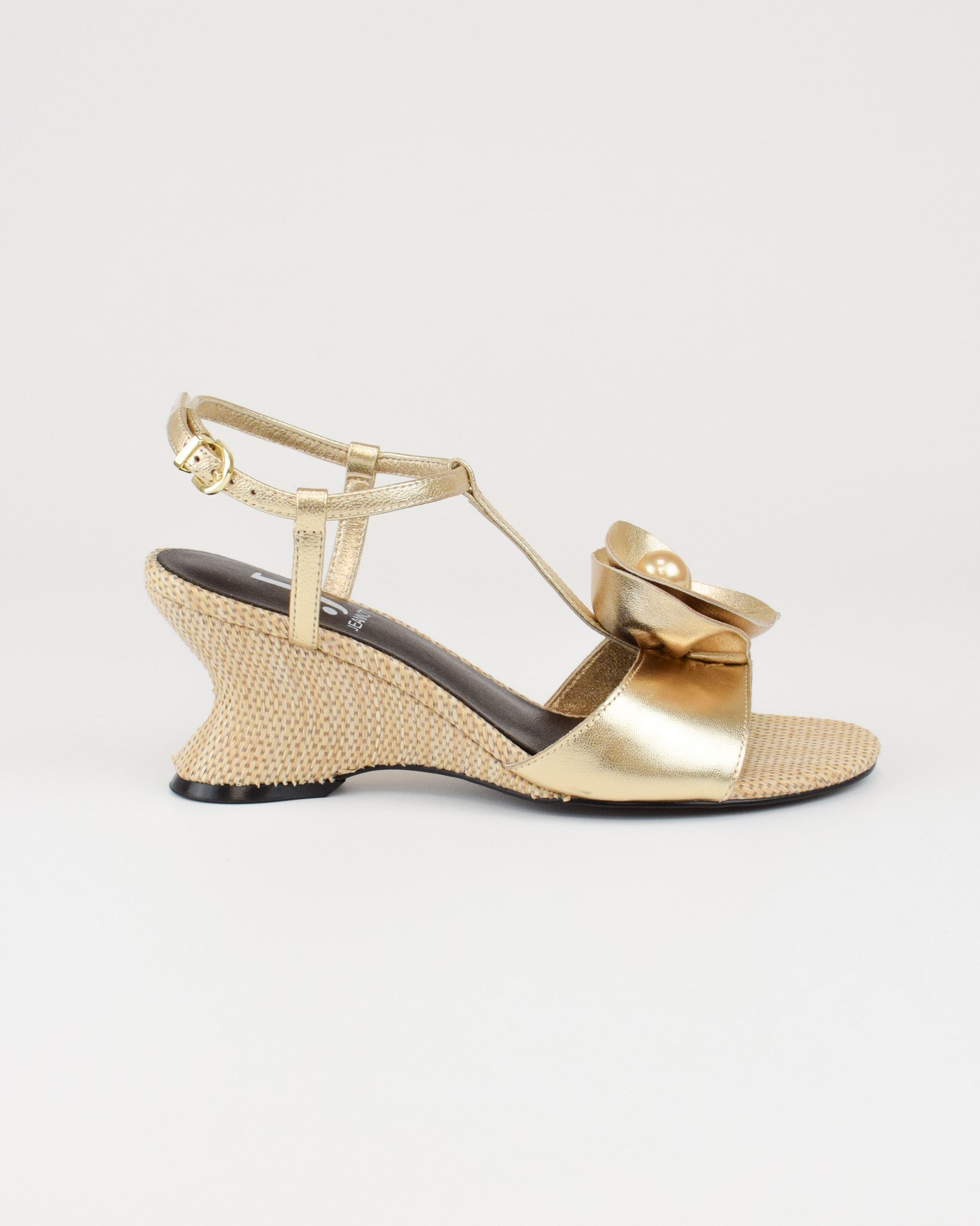 Sandalo Keil in pelle laminata