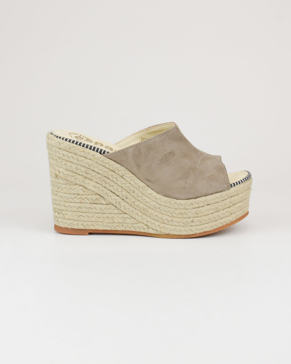 Sabot in camoscio